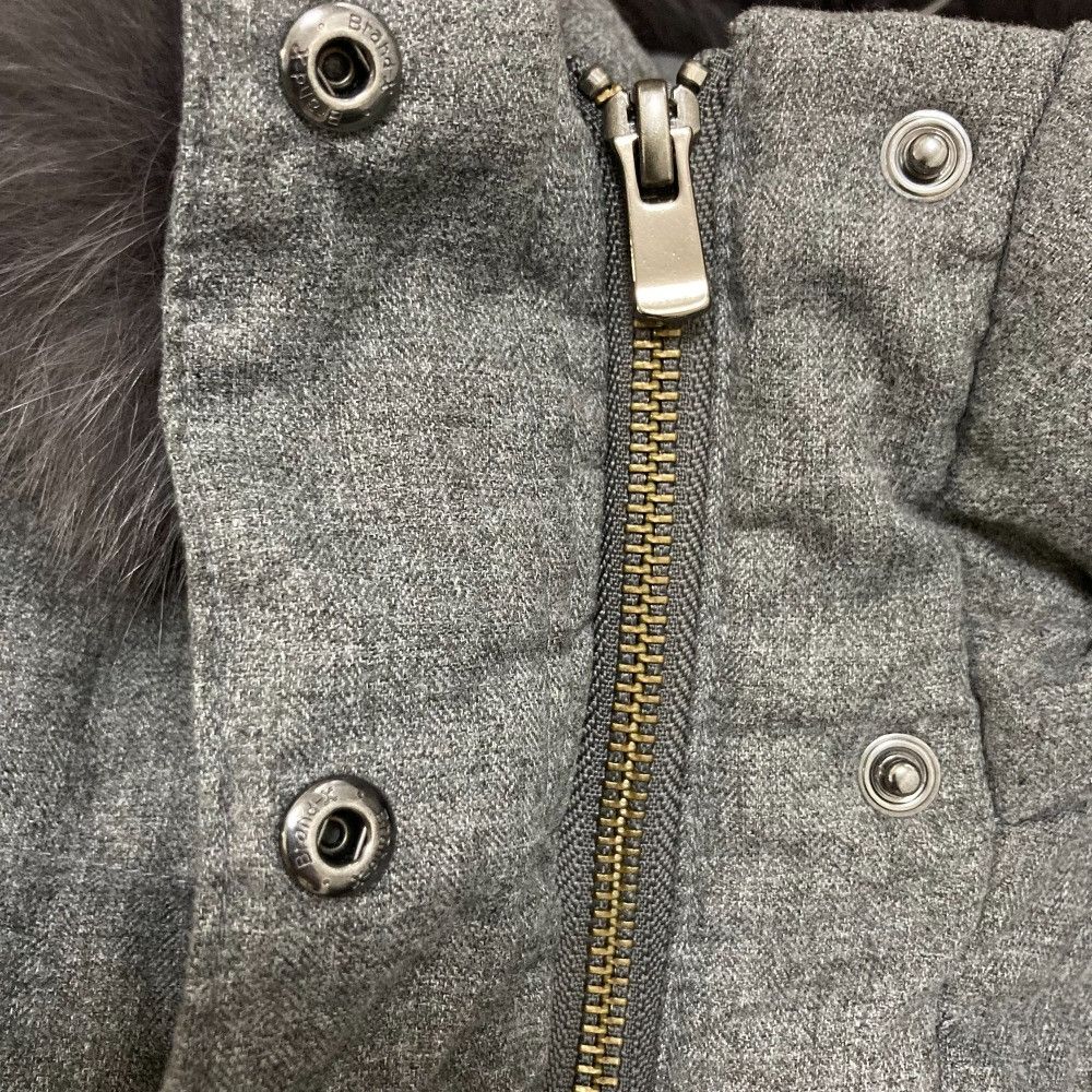 Other Other Reflect Fox Fur Down Coat Natural Material Outerwear Size ONE SIZE - 3 Thumbnail