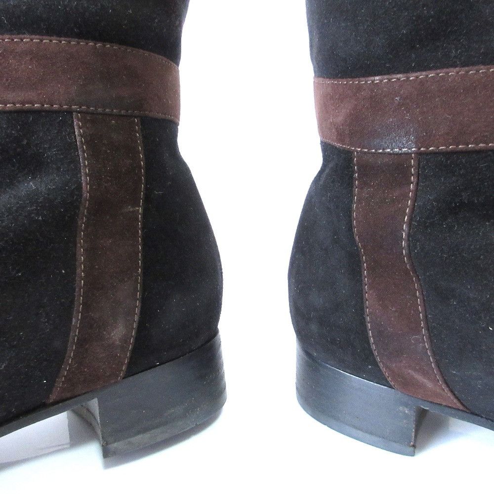 Prada Prada Prada Ribbon Suede Long Boots Suede Shoes DUTY FREE for USA Size ONE SIZE - 15 Thumbnail
