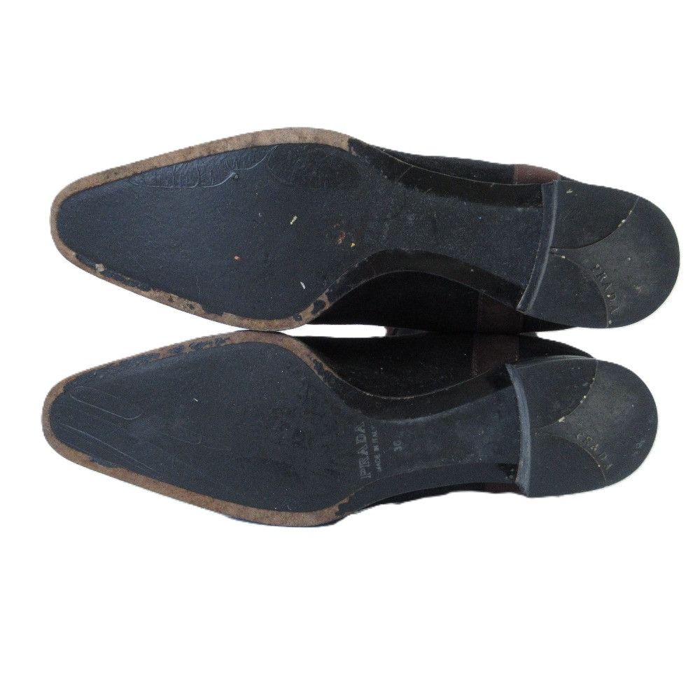 Prada Prada Prada Ribbon Suede Long Boots Suede Shoes DUTY FREE for USA Size ONE SIZE - 7 Thumbnail