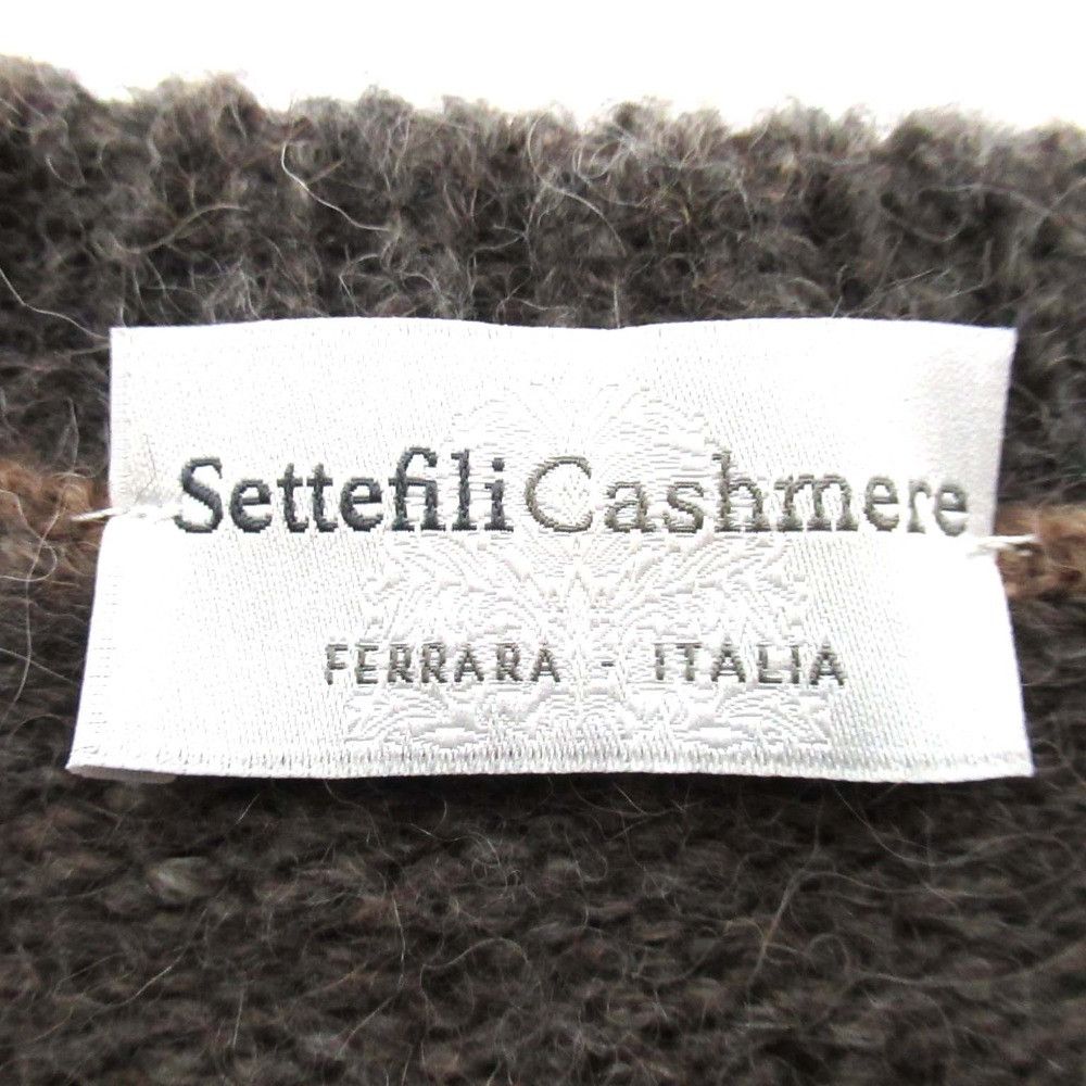 Other Other Settefili Cashmere Gradation Border Alpaca Knit Natural Material Tops DUTY FREE for USA Size ONE SIZE - 5 Thumbnail