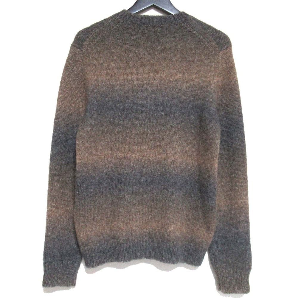 Other Other Settefili Cashmere Gradation Border Alpaca Knit Natural Material Tops DUTY FREE for USA Size ONE SIZE - 2 Thumbnail