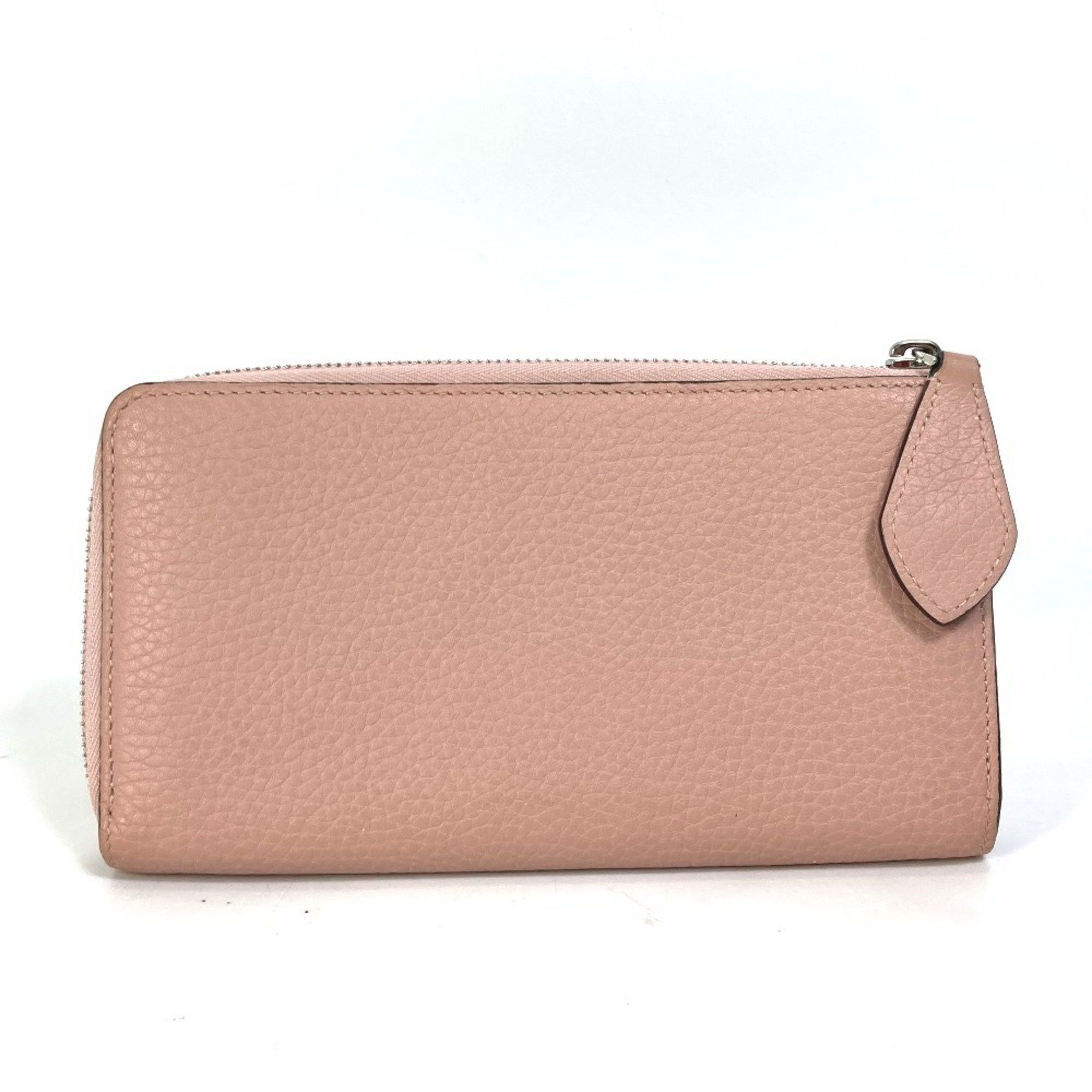 Louis Vuitton LOUIS VUITTON M63103 Portefeuille Comete L-shaped zipper long wallet in Taurillon leather, women's, pink Size ONE SIZE - 2 Thumbnail