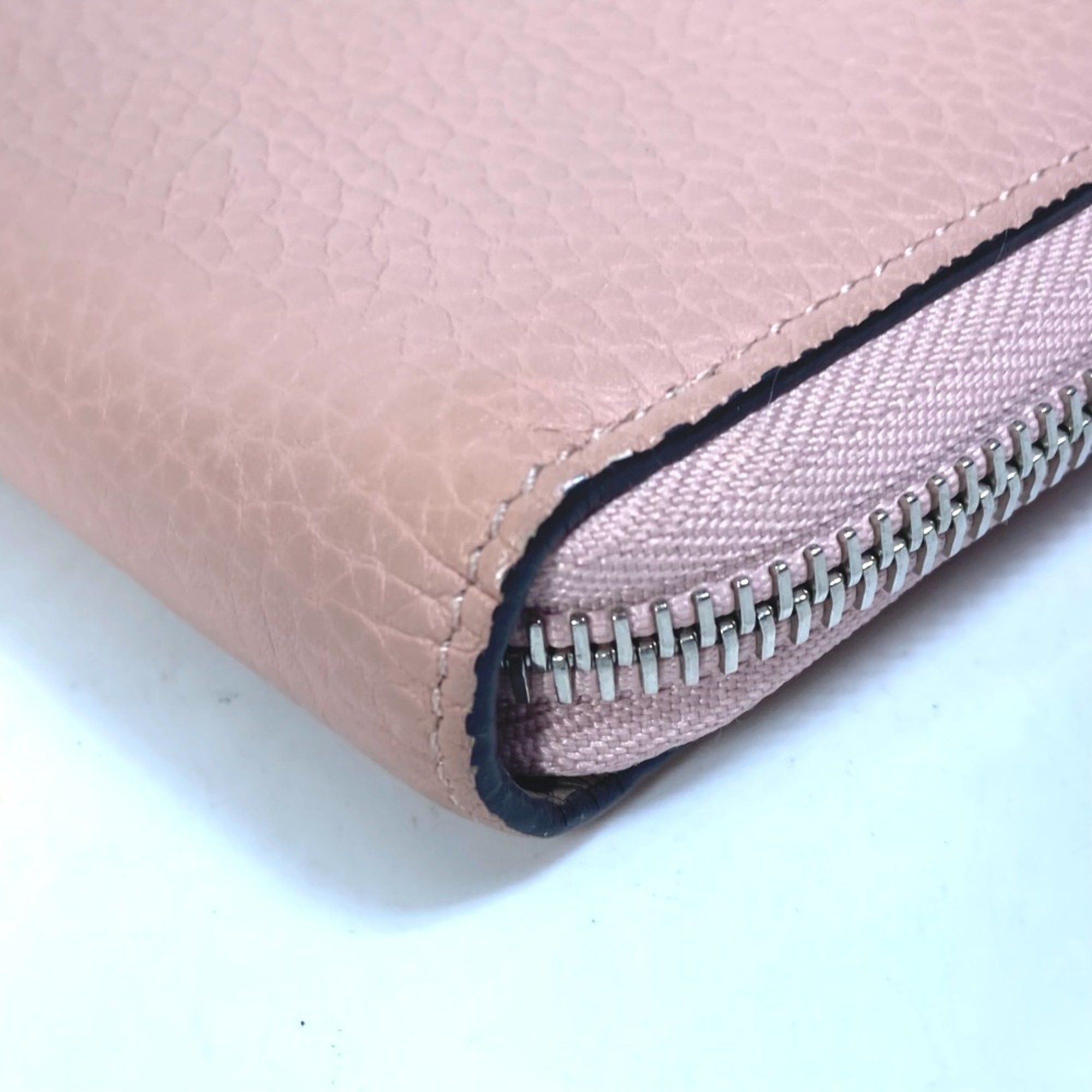 Louis Vuitton LOUIS VUITTON M63103 Portefeuille Comete L-shaped zipper long wallet in Taurillon leather, women's, pink Size ONE SIZE - 5 Thumbnail