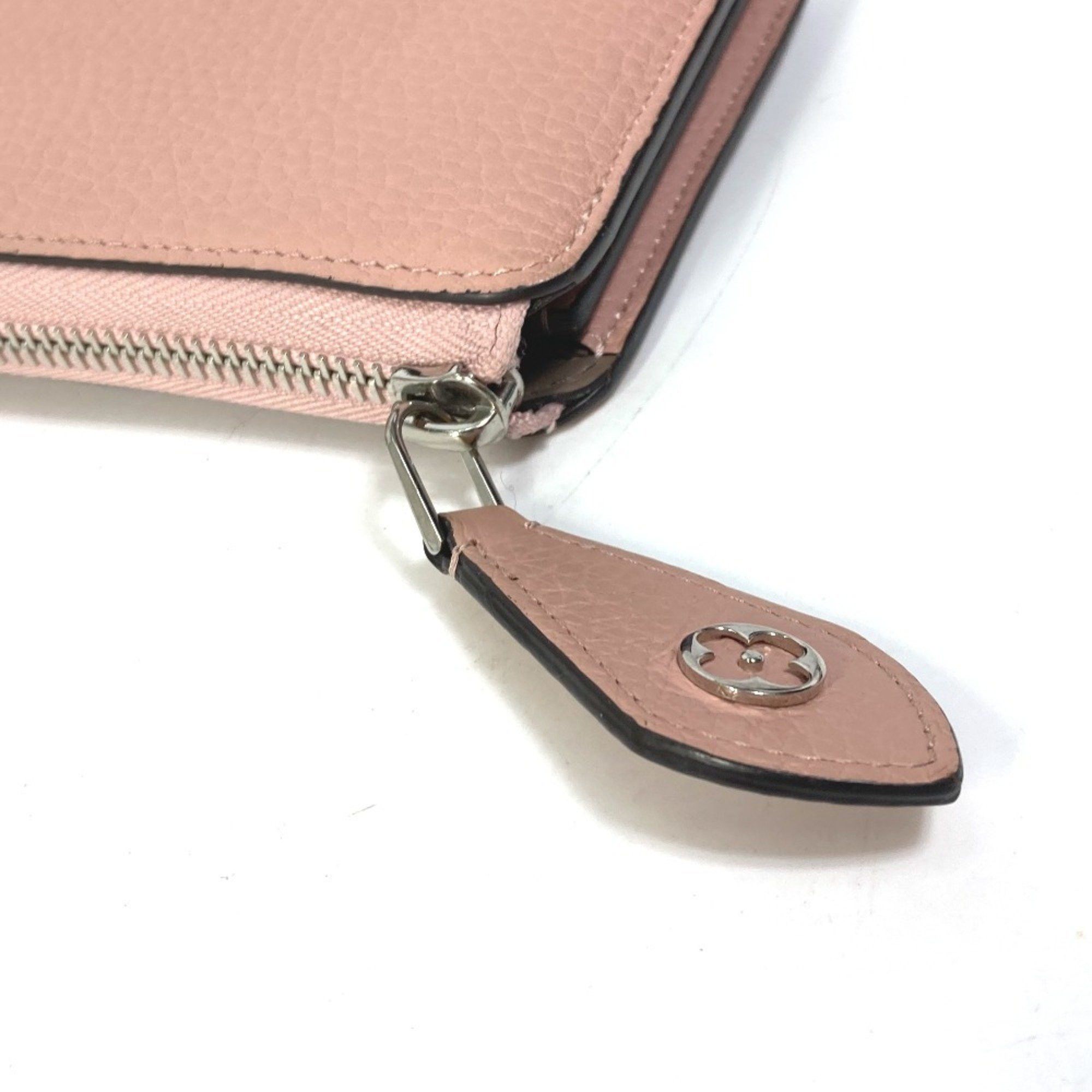 Louis Vuitton LOUIS VUITTON M63103 Portefeuille Comete L-shaped zipper long wallet in Taurillon leather, women's, pink Size ONE SIZE - 3 Thumbnail