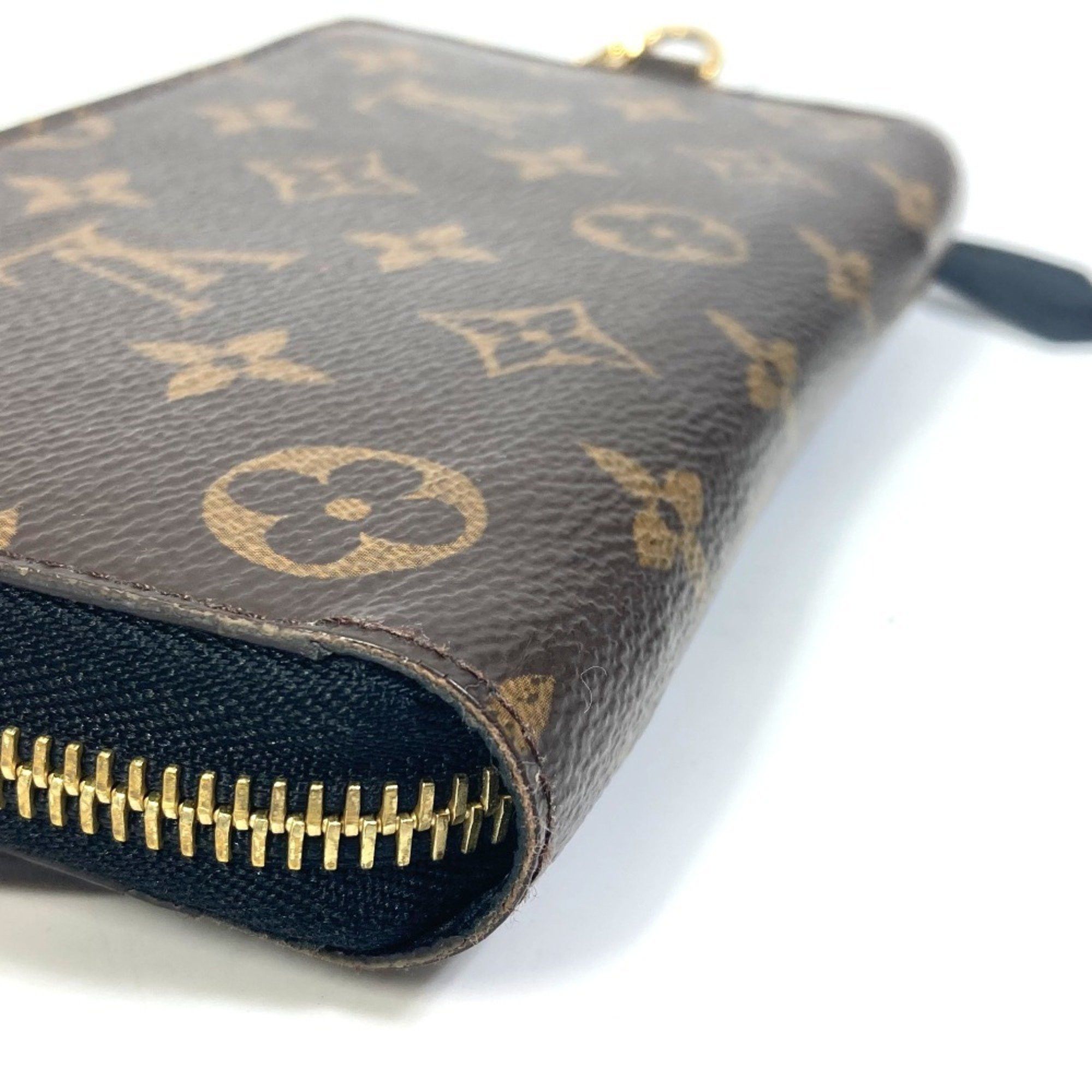 Louis Vuitton LOUIS VUITTON M68796 Monogram Reverse Zippy Wallet Shady Long in Canvas, Brown, Women's Size ONE SIZE - 9 Thumbnail