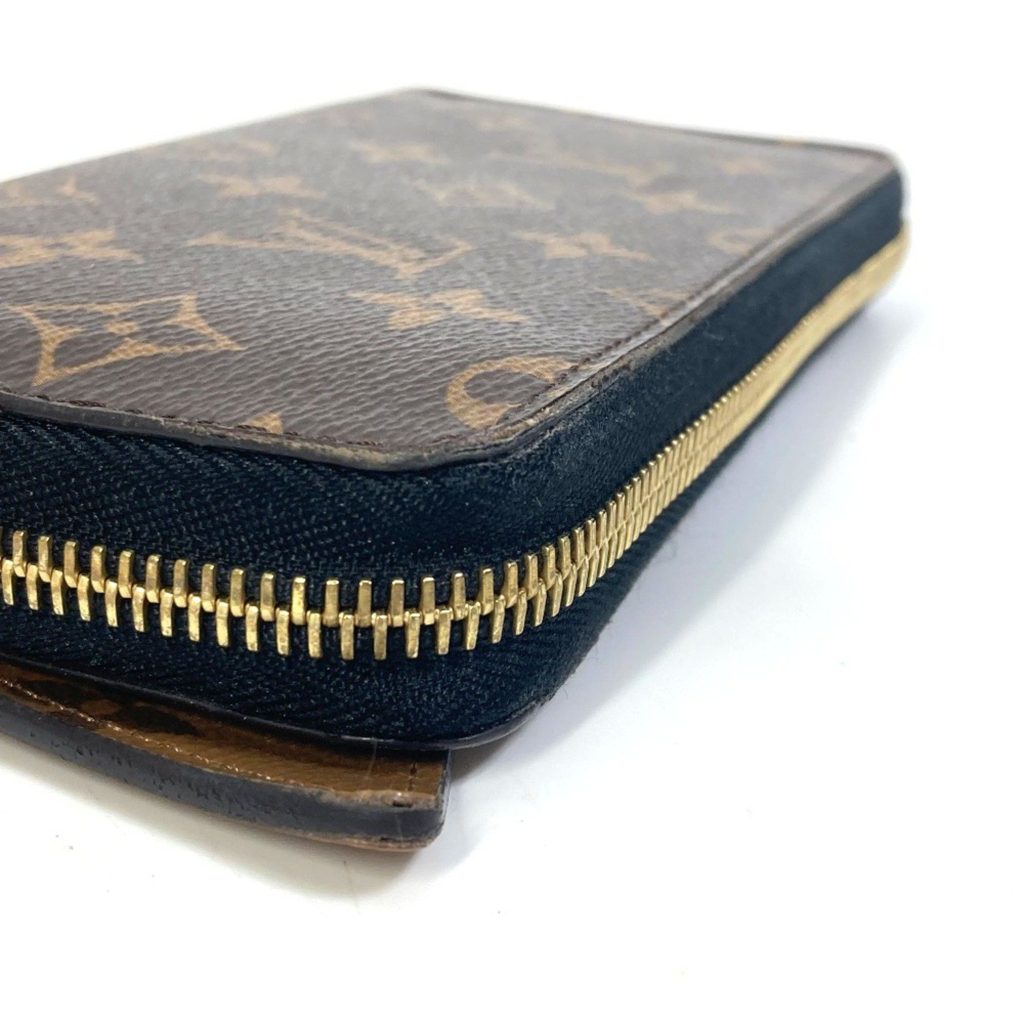 Louis Vuitton LOUIS VUITTON M68796 Monogram Reverse Zippy Wallet Shady Long in Canvas, Brown, Women's Size ONE SIZE - 8 Thumbnail