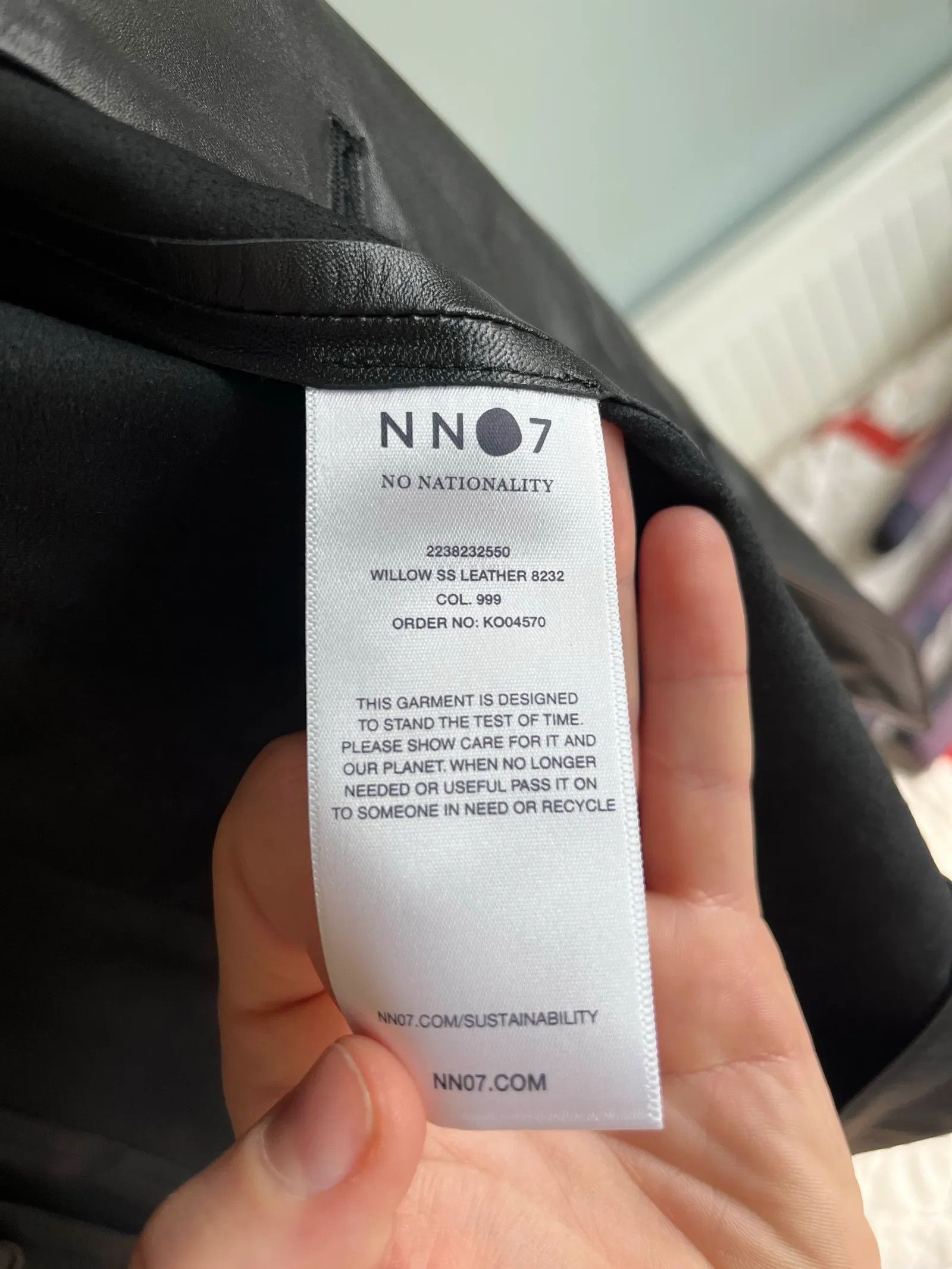 NN07 NN07 WILLOW SS leather 82 Leather Jacket Size M / US 6-8 / IT 42-44 - 3 Thumbnail