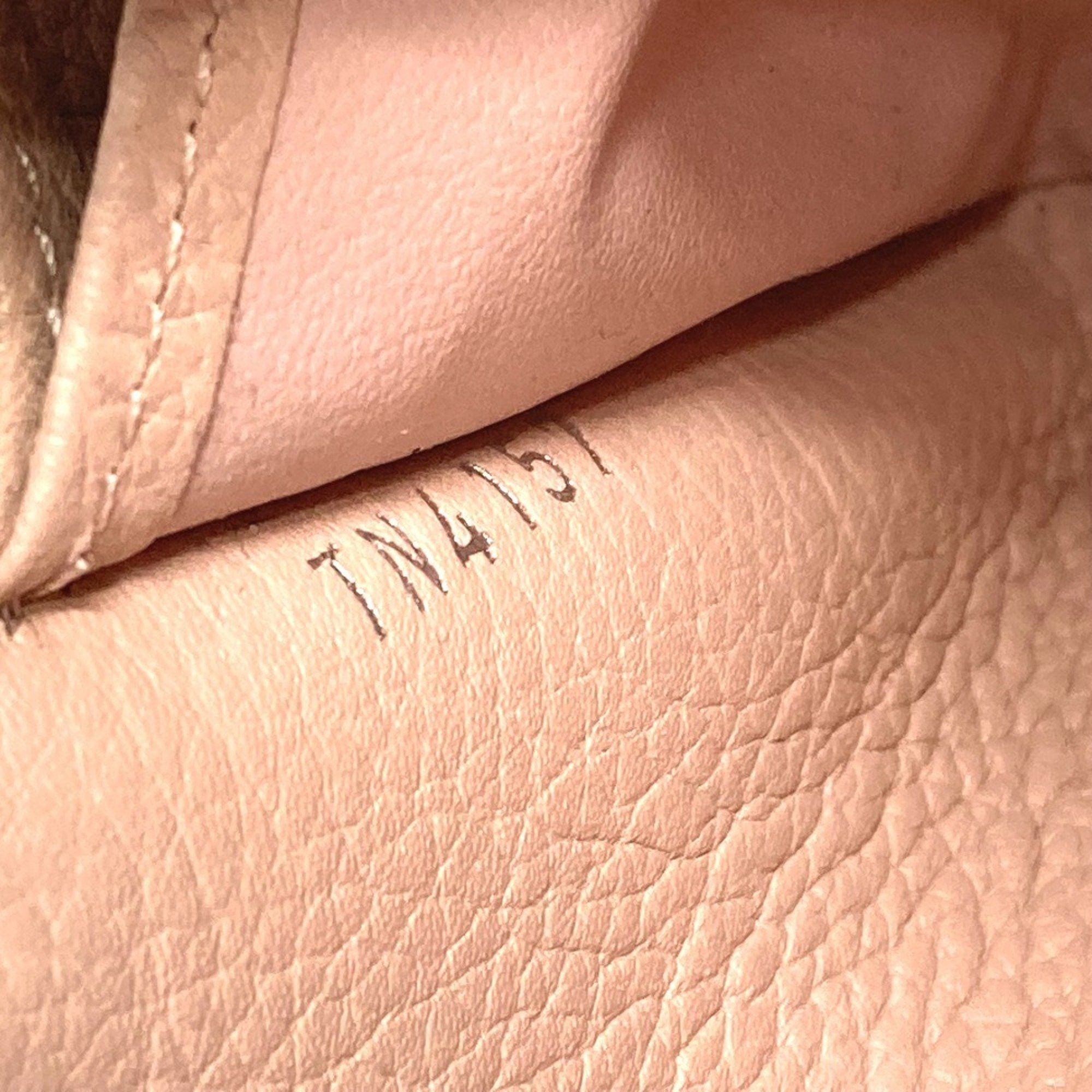 Louis Vuitton LOUIS VUITTON M60145 Monogram Mahina Portefeuille Iris Bifold Long Wallet in Leather, Women's, Magnolia Pink Size ONE SIZE - 10 Thumbnail