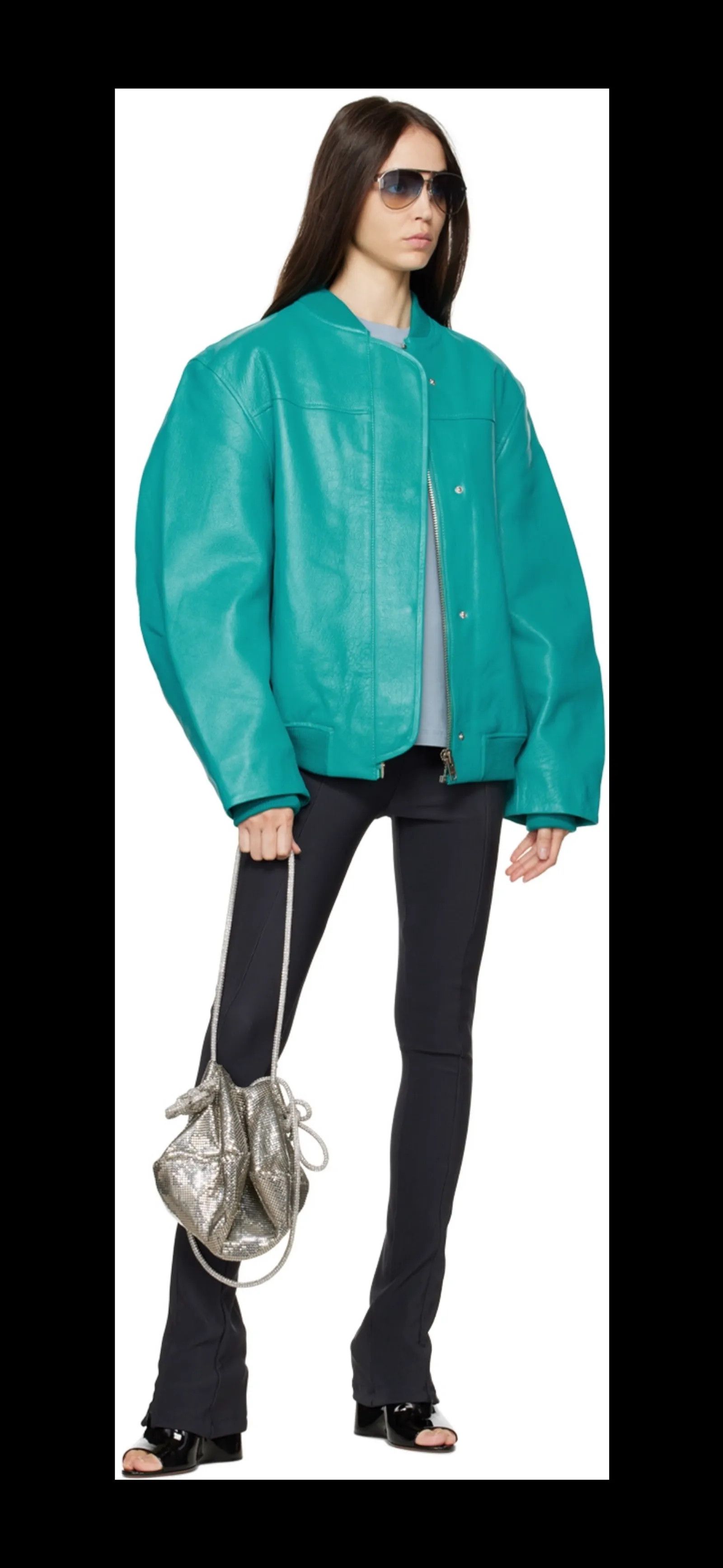 REMAIN Birger Christensen remain birger christensen Bomber jacket Leather Jacket Size XS / US 0-2 / IT 36-38 - 4 Thumbnail