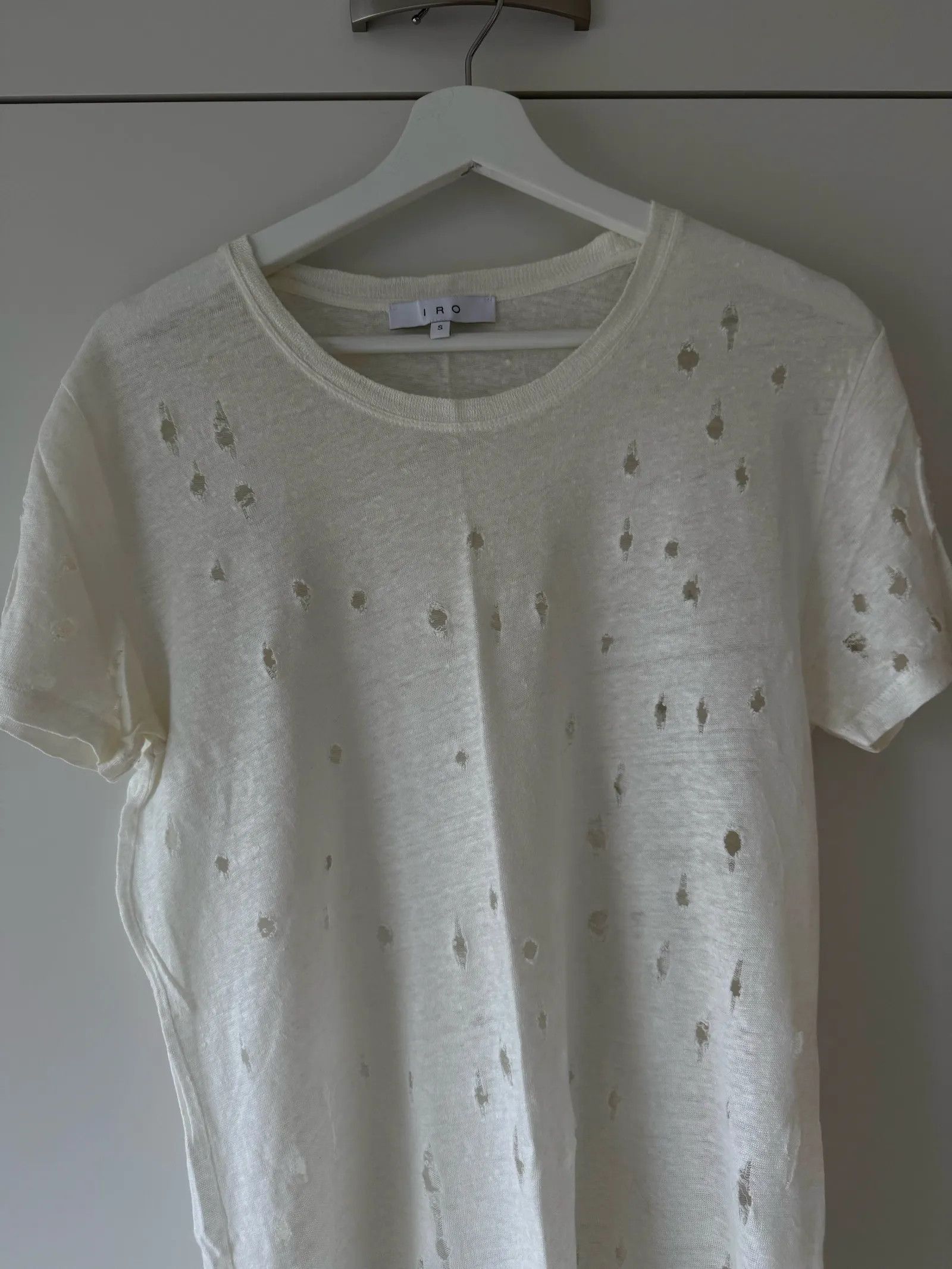 Iro IRO Clay tee Short Sleeve T-shirt Size S / US 4 / IT 40 - 2 Thumbnail
