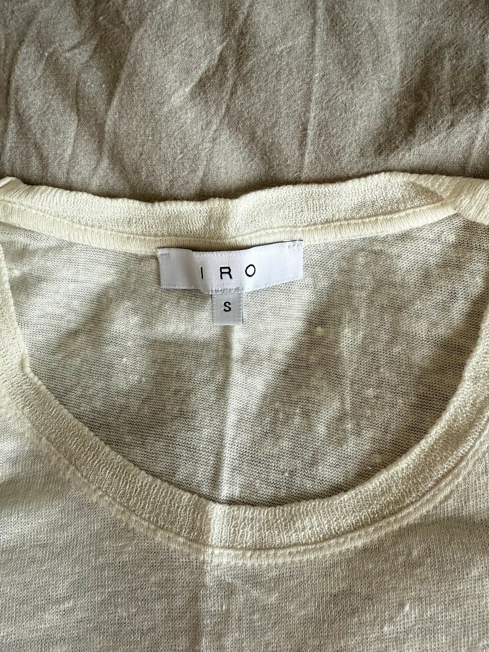 Iro IRO Clay tee Short Sleeve T-shirt Size S / US 4 / IT 40 - 3 Thumbnail