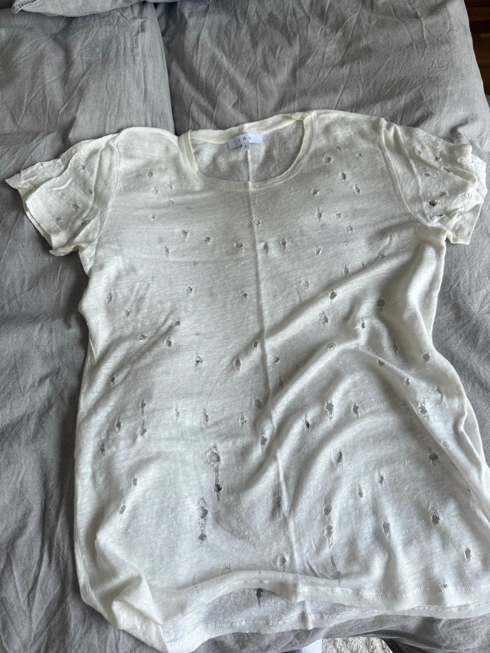 Iro IRO Clay tee Short Sleeve T-shirt Size S / US 4 / IT 40 - 5 Thumbnail