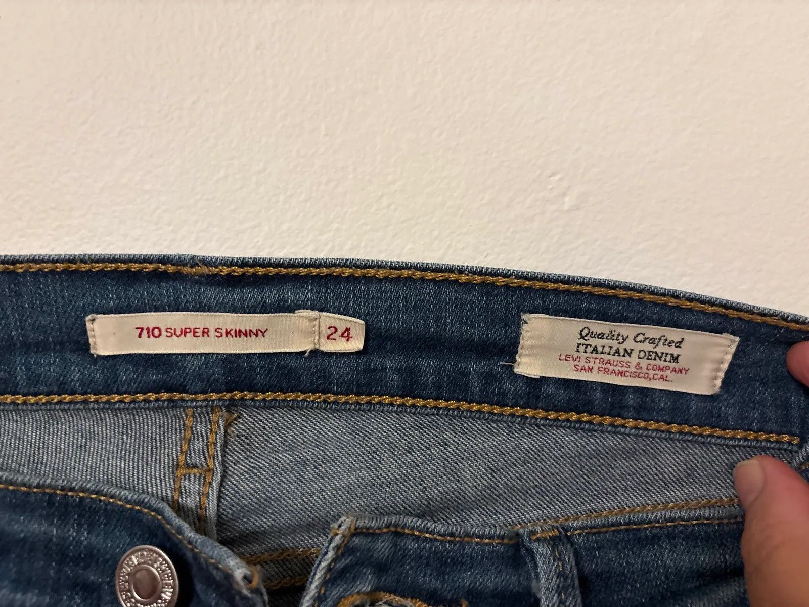 Levi's Levi's Jeans Size 24" / US 00 / IT 34 - 2 Thumbnail