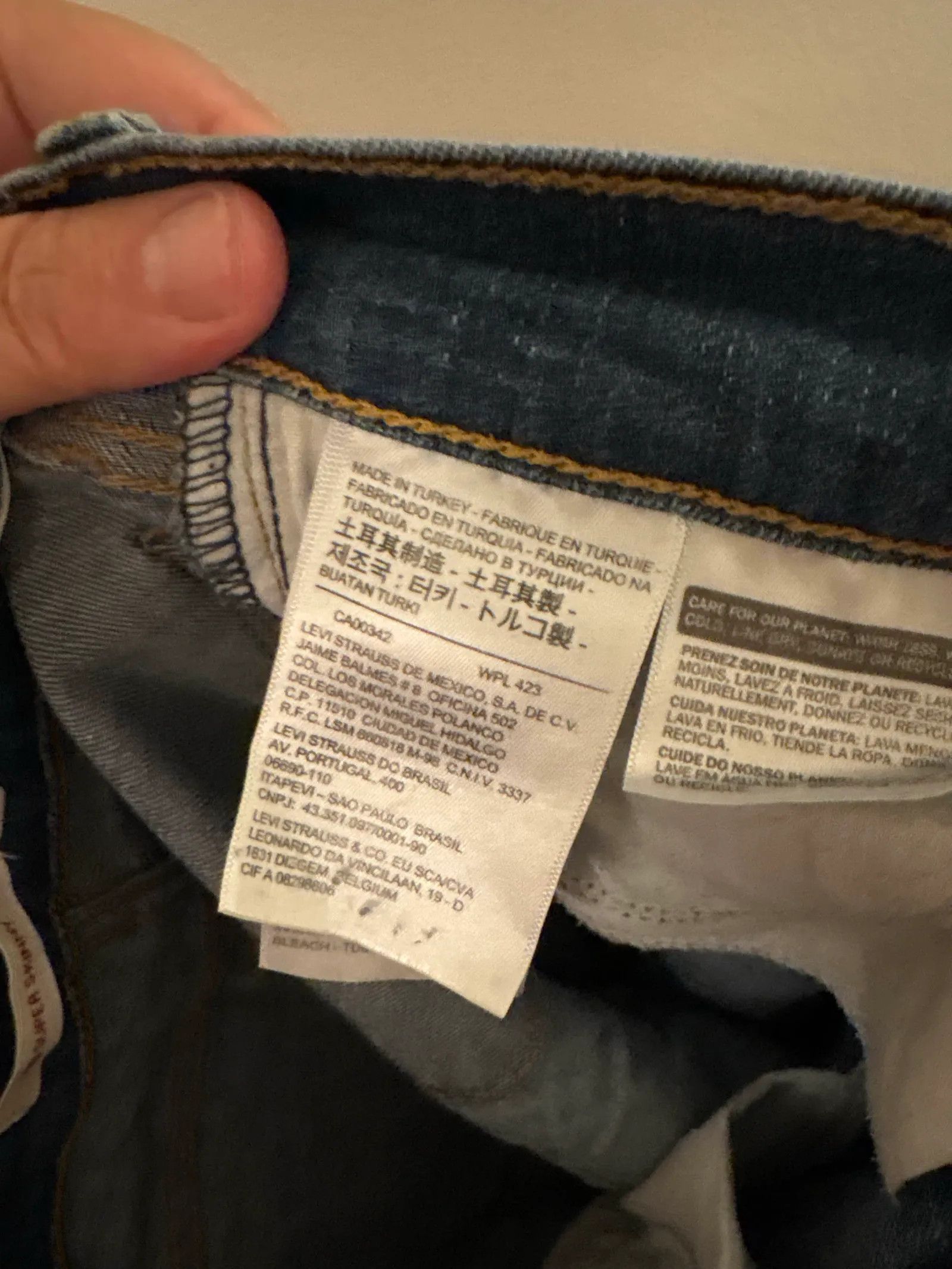 Levi's Levi's Jeans Size 24" / US 00 / IT 34 - 3 Thumbnail