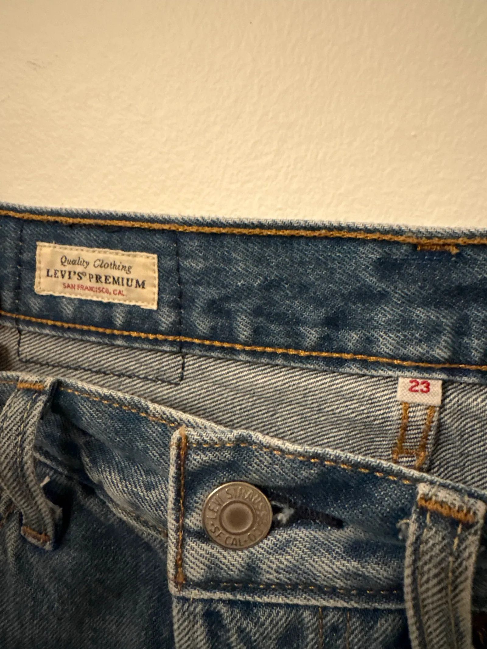 Levi's Levi's Skirt Size 23" - 2 Thumbnail