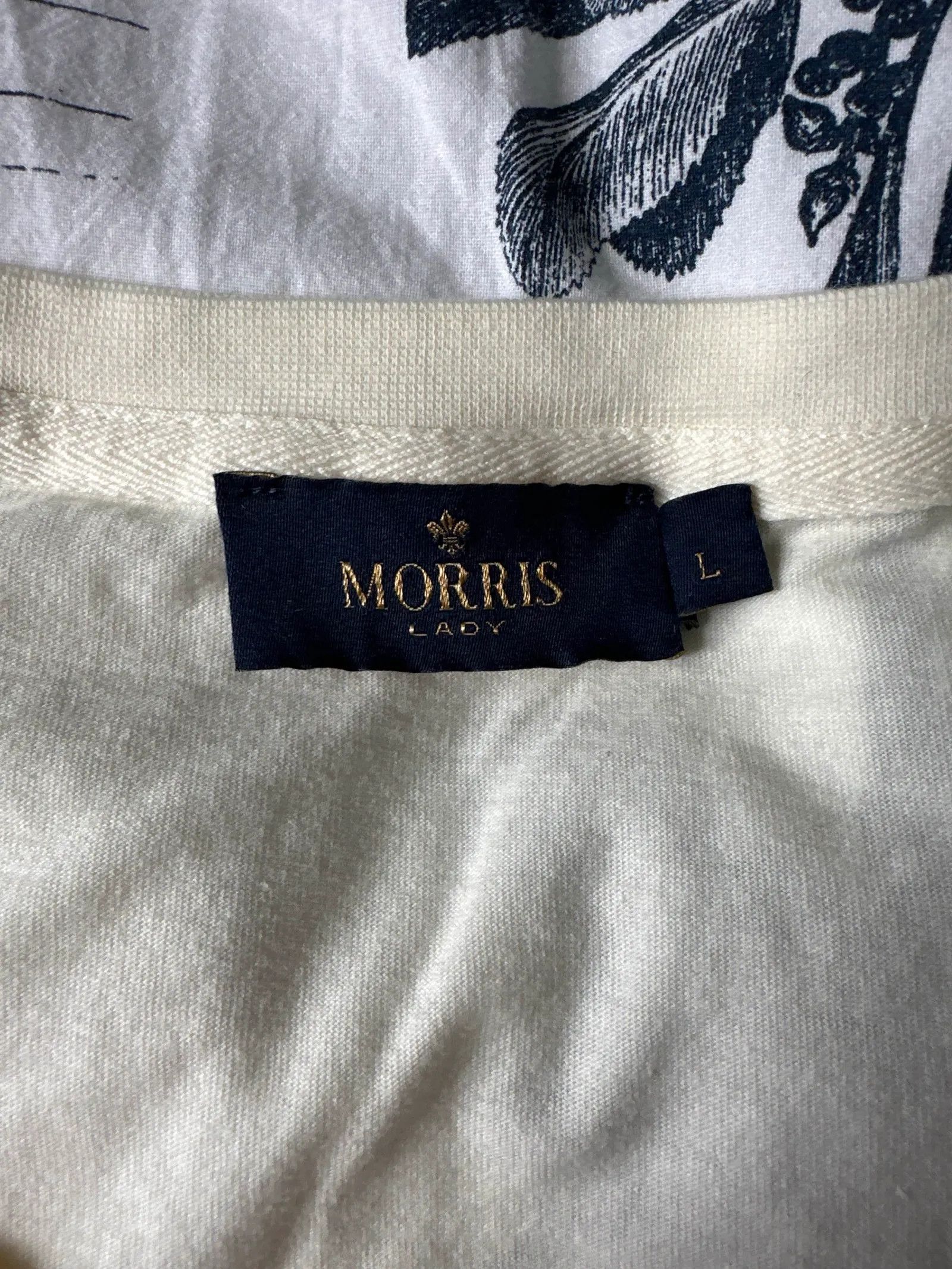 Morris Morris Ivy Tee Short Sleeve T-shirt Size L / US 10 / IT 46 - 2 Thumbnail