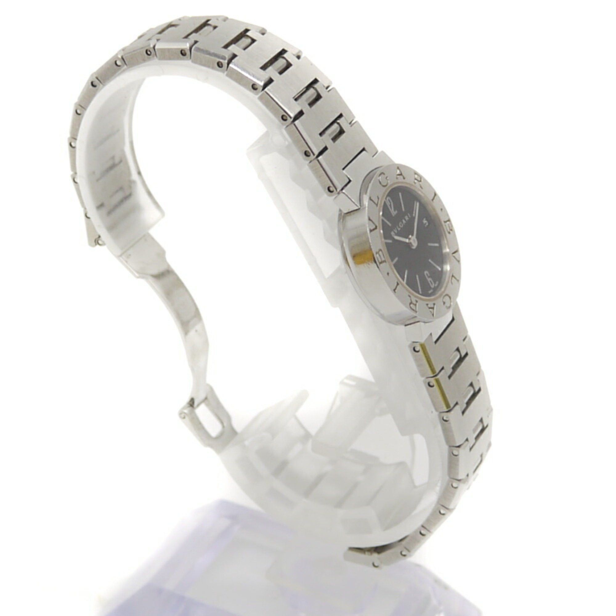 Bvlgari BVLGARI Women's Dress Watch BB23SS Black Dial Wristwatch Size ONE SIZE - 3 Thumbnail