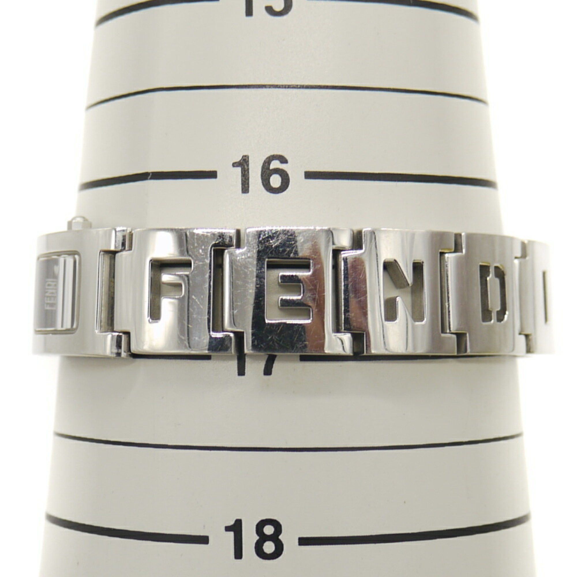 Fendi FENDI 3150L Square Quartz Watch with Black Dial for Women Size ONE SIZE - 10 Thumbnail