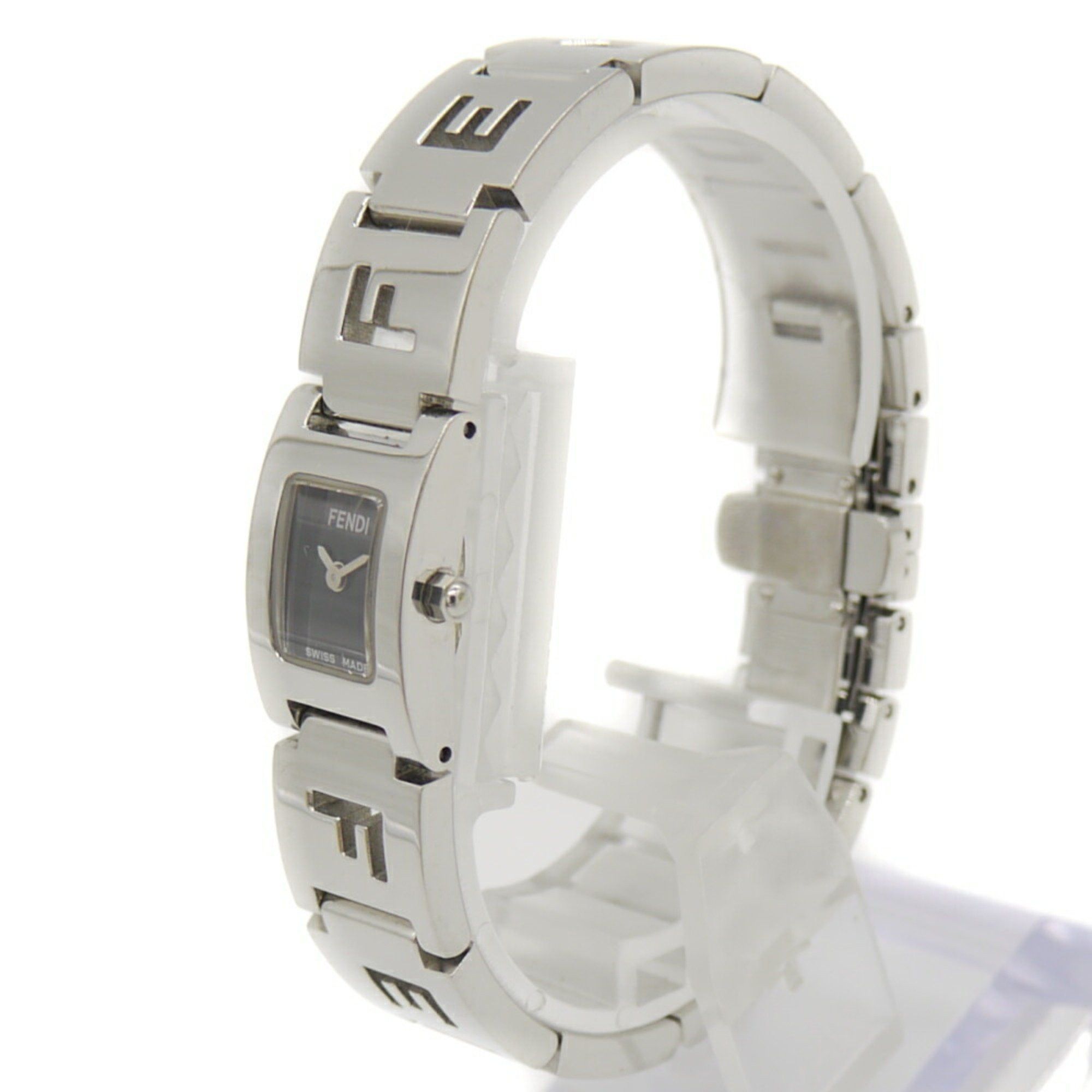 Fendi FENDI 3150L Square Quartz Watch with Black Dial for Women Size ONE SIZE - 2 Thumbnail