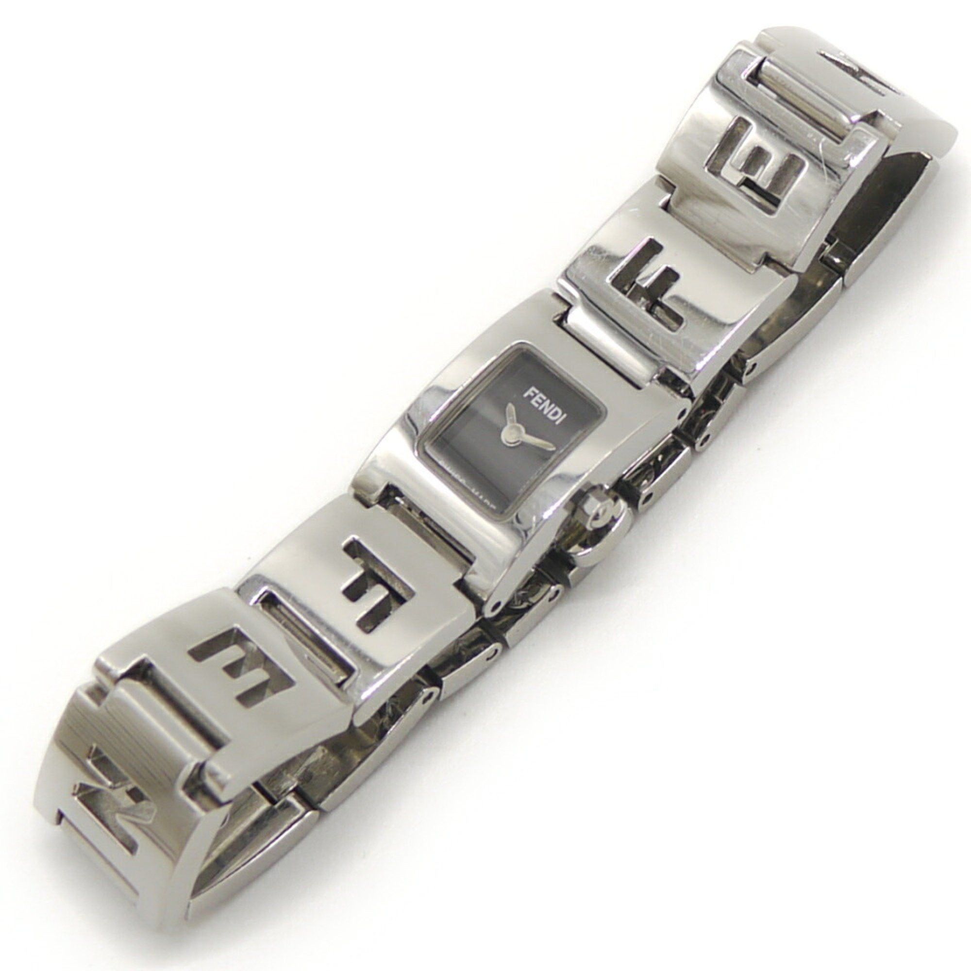 Fendi FENDI 3150L Square Quartz Watch with Black Dial for Women Size ONE SIZE - 8 Thumbnail