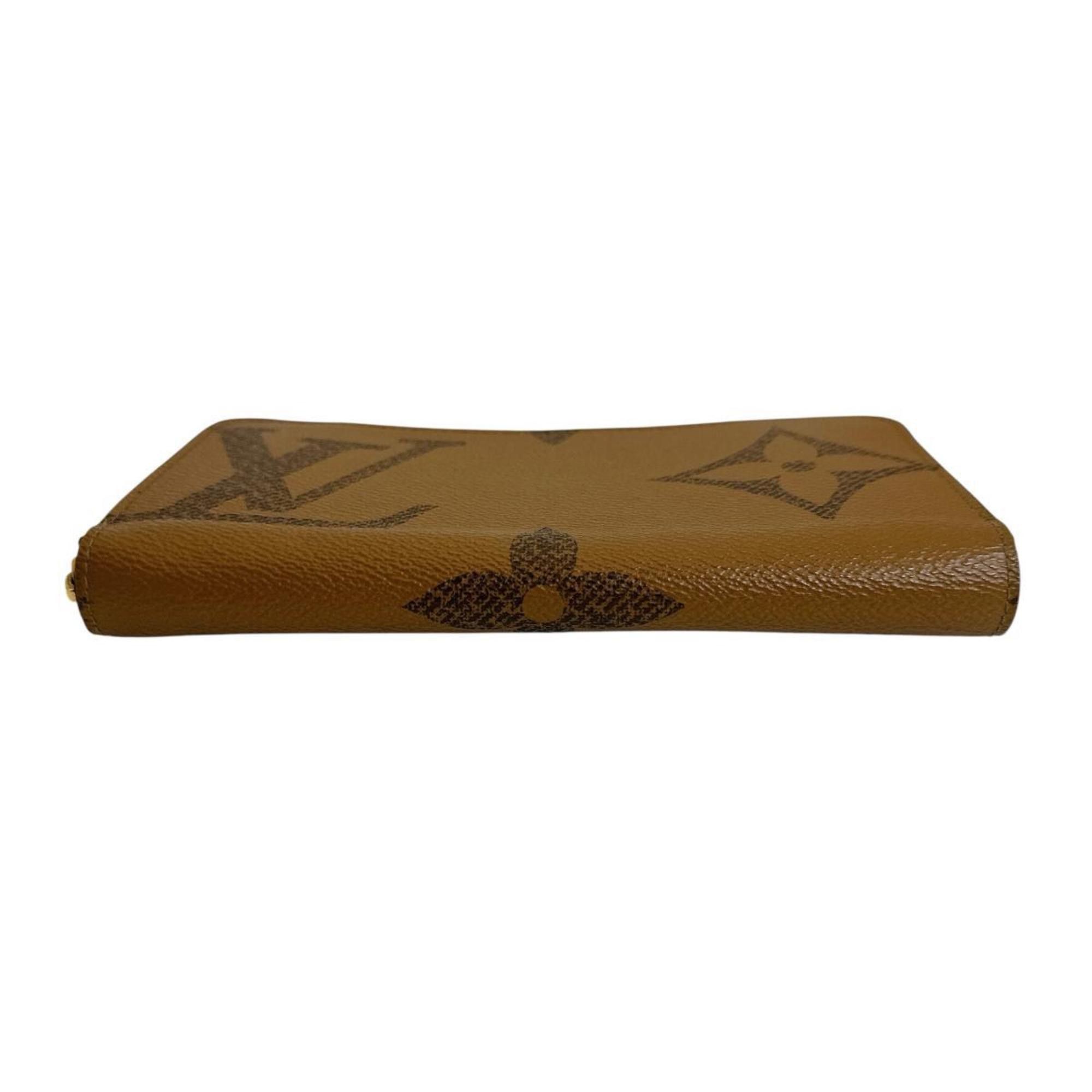Louis Vuitton Louis Vuitton Monogram Giant Zippy Wallet in Canvas, Brown, M69353 Size ONE SIZE - 8 Thumbnail