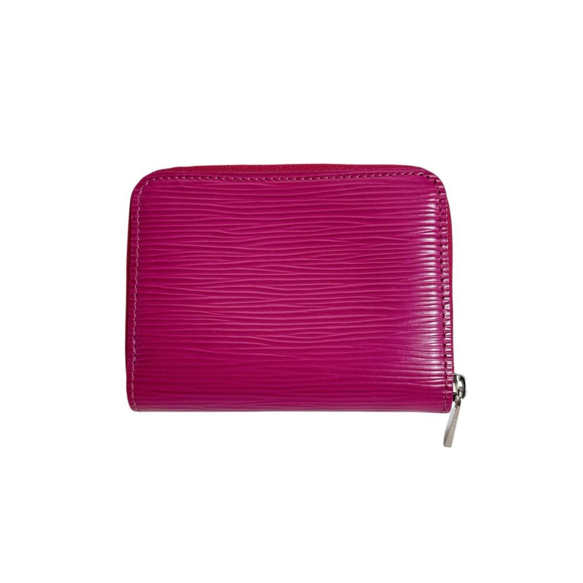 Louis Vuitton Louis Vuitton Epi Zippy Coin Purse in Leather, M6015K, Purple Size ONE SIZE - 2 Thumbnail