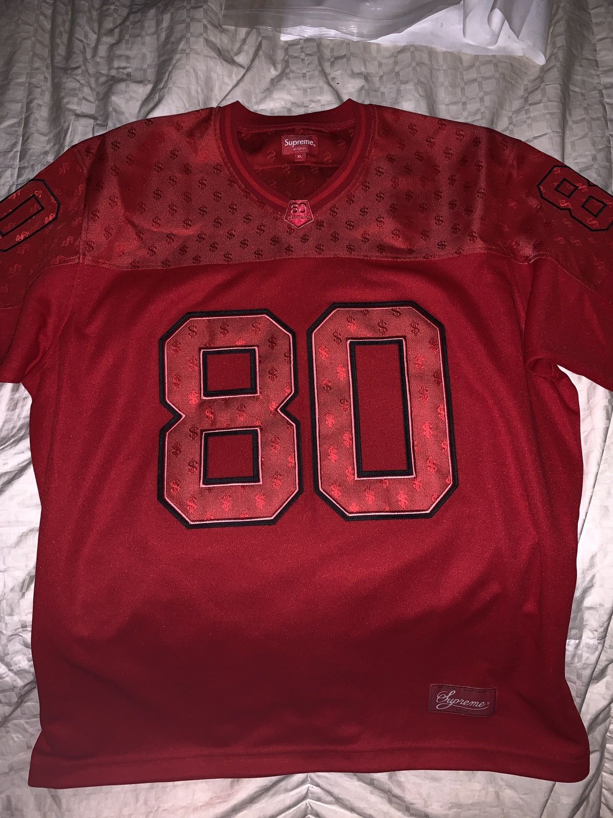 Supreme Monogram Football Jersey | Grailed