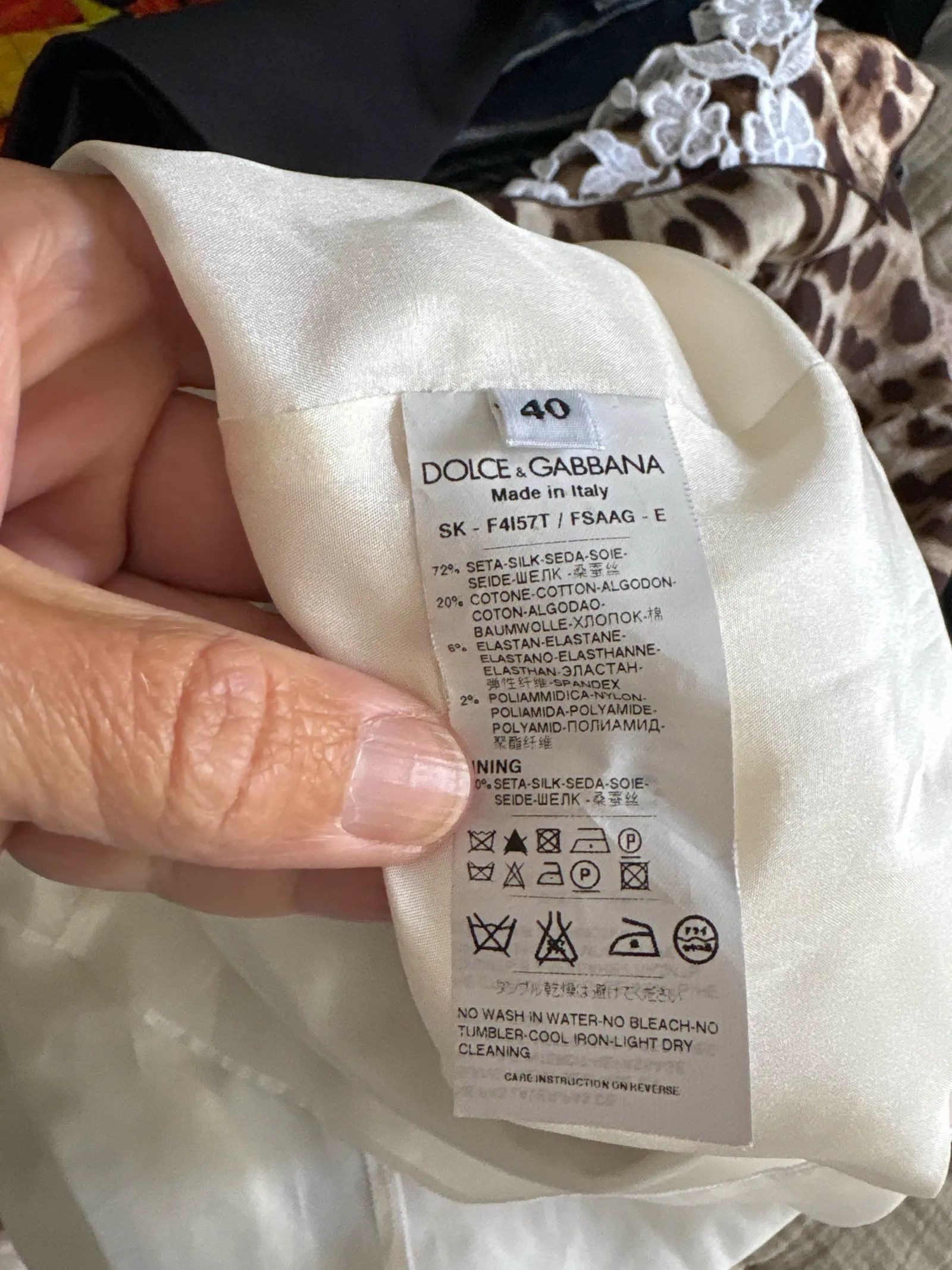 Dolce & Gabbana Dolce & Gabbana Skirt Size 28" / US 6 / IT 42 - 3 Thumbnail