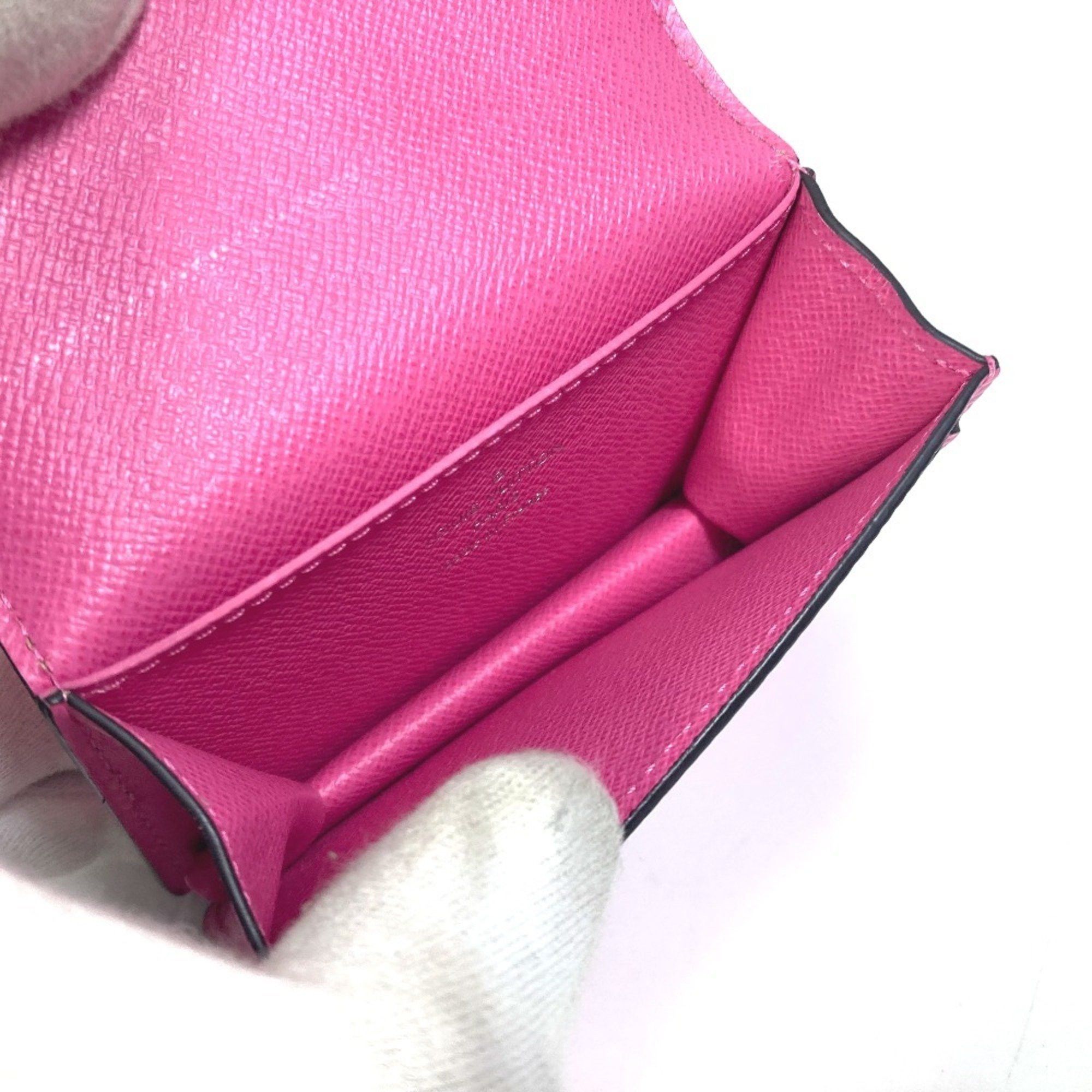 Louis Vuitton LOUIS VUITTON M69345 Epi Leather Pass Case, Twisted Schultig Carte S, Bifold Card Leather, Women's, Pink Size ONE SIZE - 10 Thumbnail