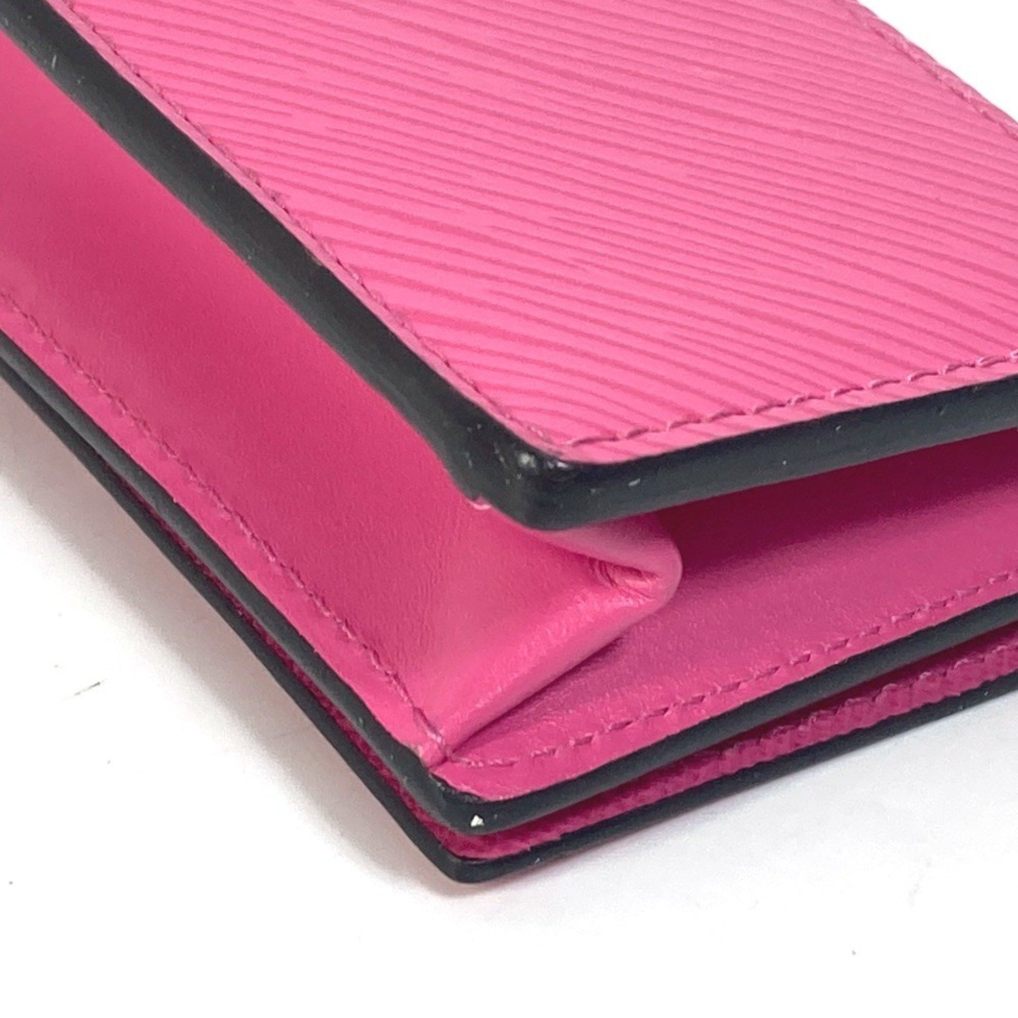 Louis Vuitton LOUIS VUITTON M69345 Epi Leather Pass Case, Twisted Schultig Carte S, Bifold Card Leather, Women's, Pink Size ONE SIZE - 6 Thumbnail