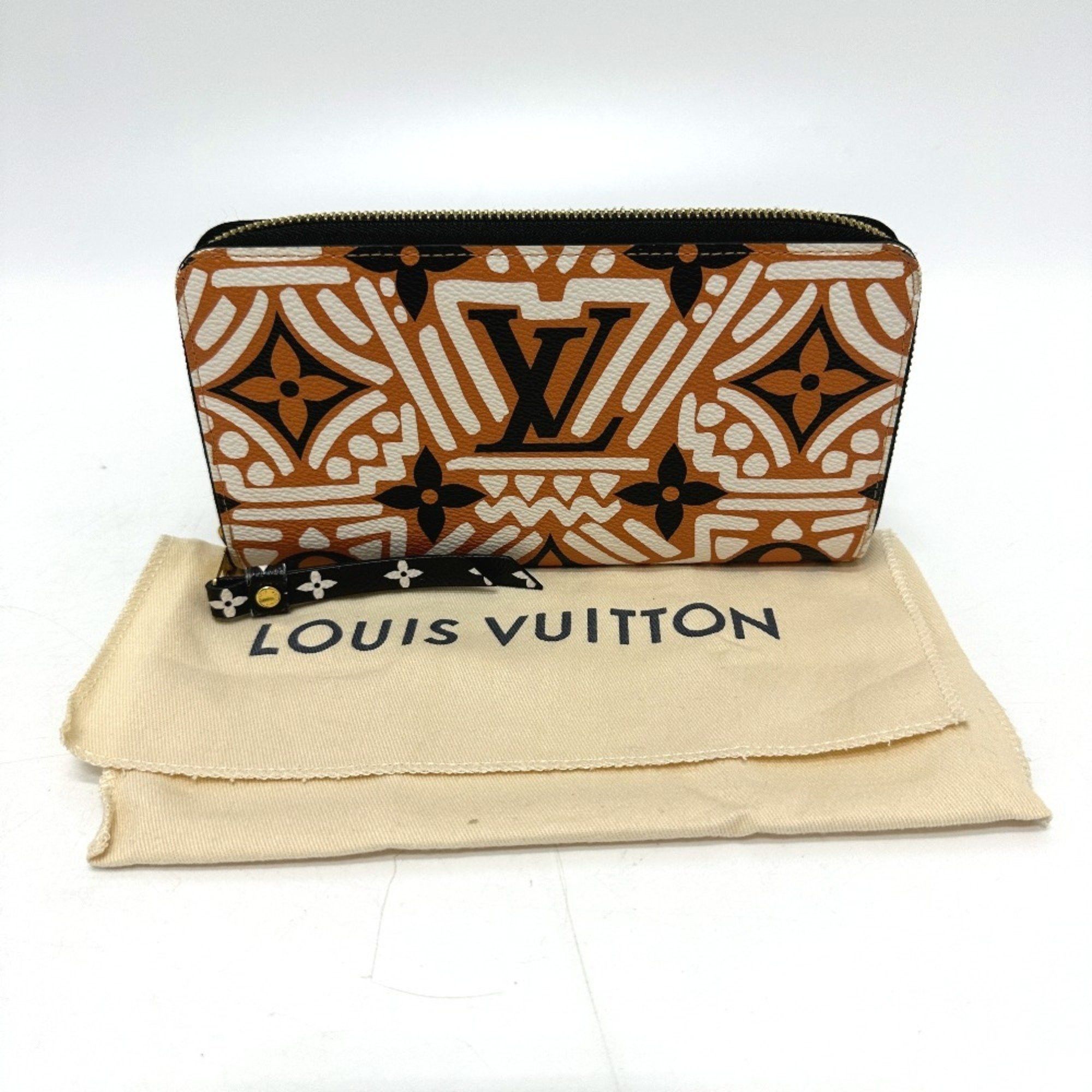 Louis Vuitton LOUIS VUITTON M69437 Monogram LV Crafty Zippy Wallet Long in Canvas, Women's, Brown Size ONE SIZE - 14 Thumbnail
