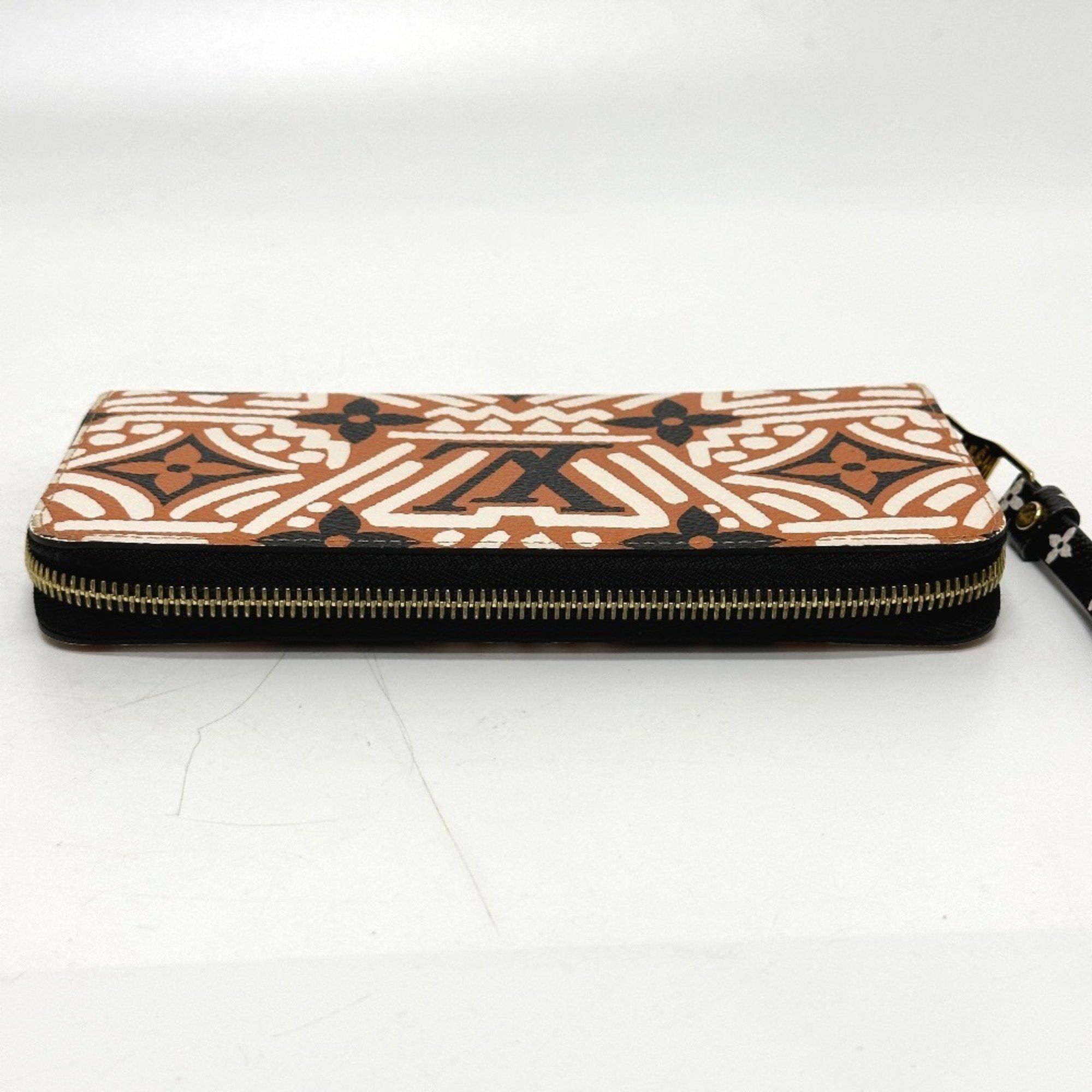 Louis Vuitton LOUIS VUITTON M69437 Monogram LV Crafty Zippy Wallet Long in Canvas, Women's, Brown Size ONE SIZE - 6 Thumbnail