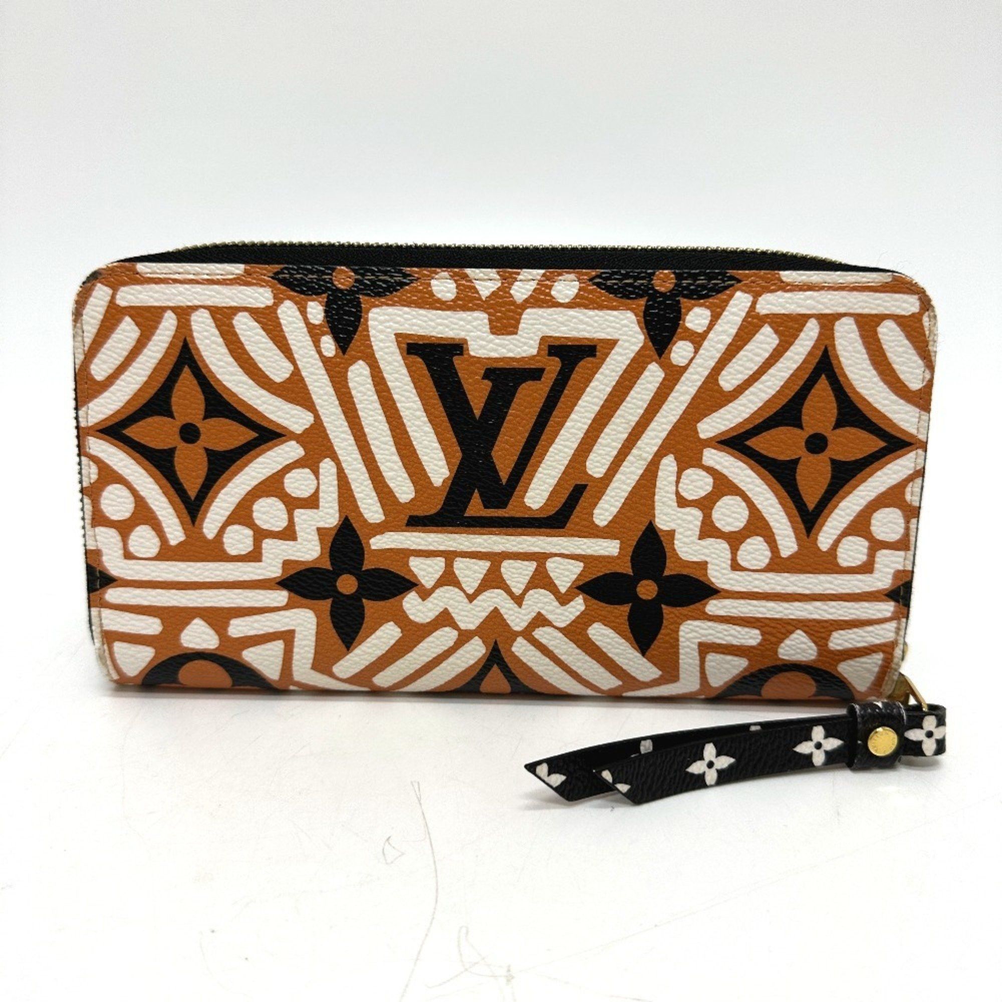 Louis Vuitton LOUIS VUITTON M69437 Monogram LV Crafty Zippy Wallet Long in Canvas, Women's, Brown Size ONE SIZE - 2 Thumbnail