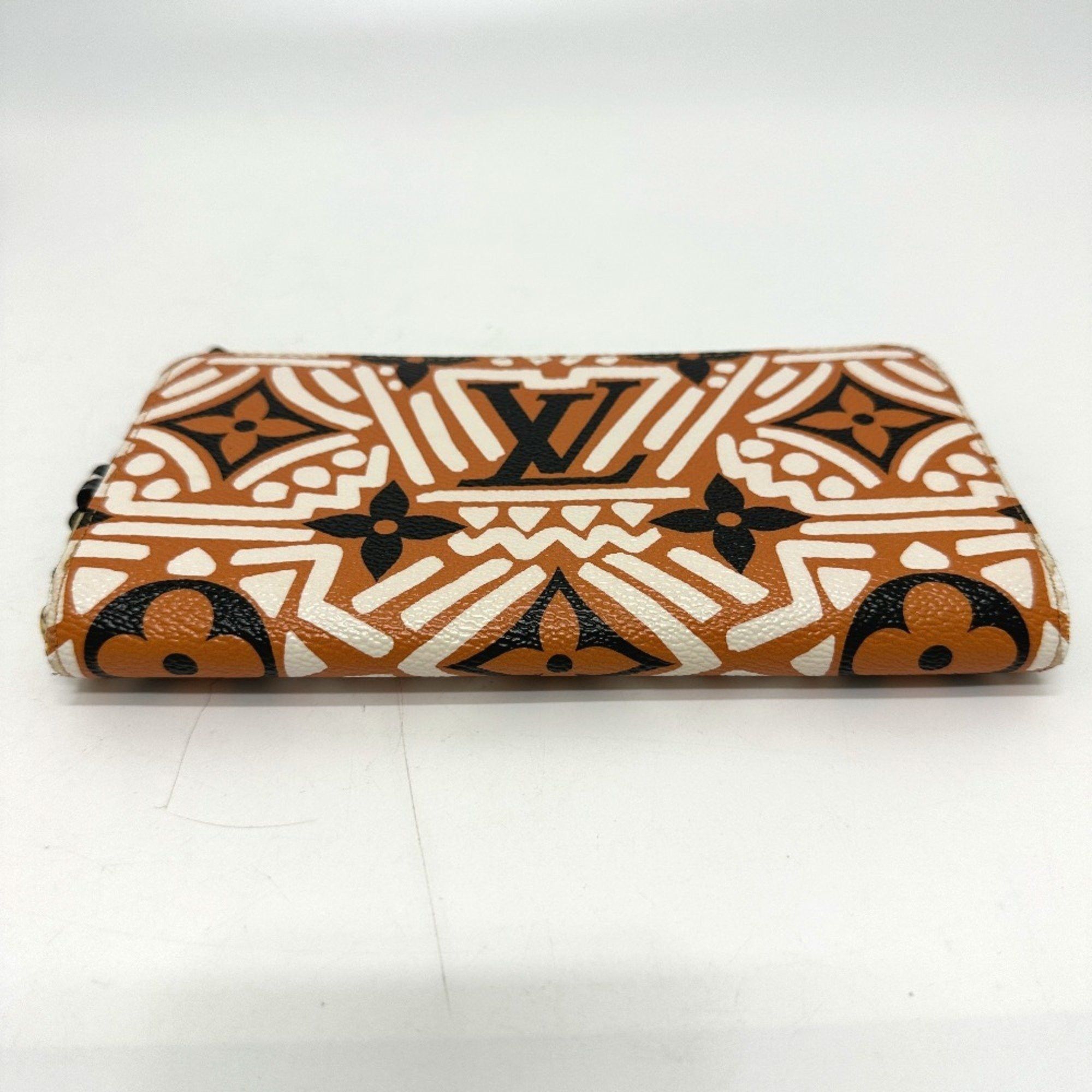 Louis Vuitton LOUIS VUITTON M69437 Monogram LV Crafty Zippy Wallet Long in Canvas, Women's, Brown Size ONE SIZE - 3 Thumbnail