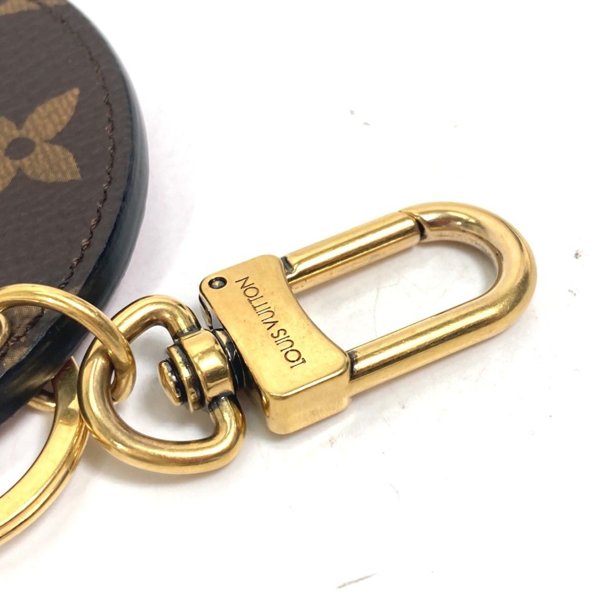 Louis Vuitton LOUIS VUITTON MP1949 Monogram Kansai Yamamoto Kabuki Daruma Porte-Clés Illustre Bag Charm Keychain Canvas Women's Brown Size ONE SIZE - 4 Thumbnail