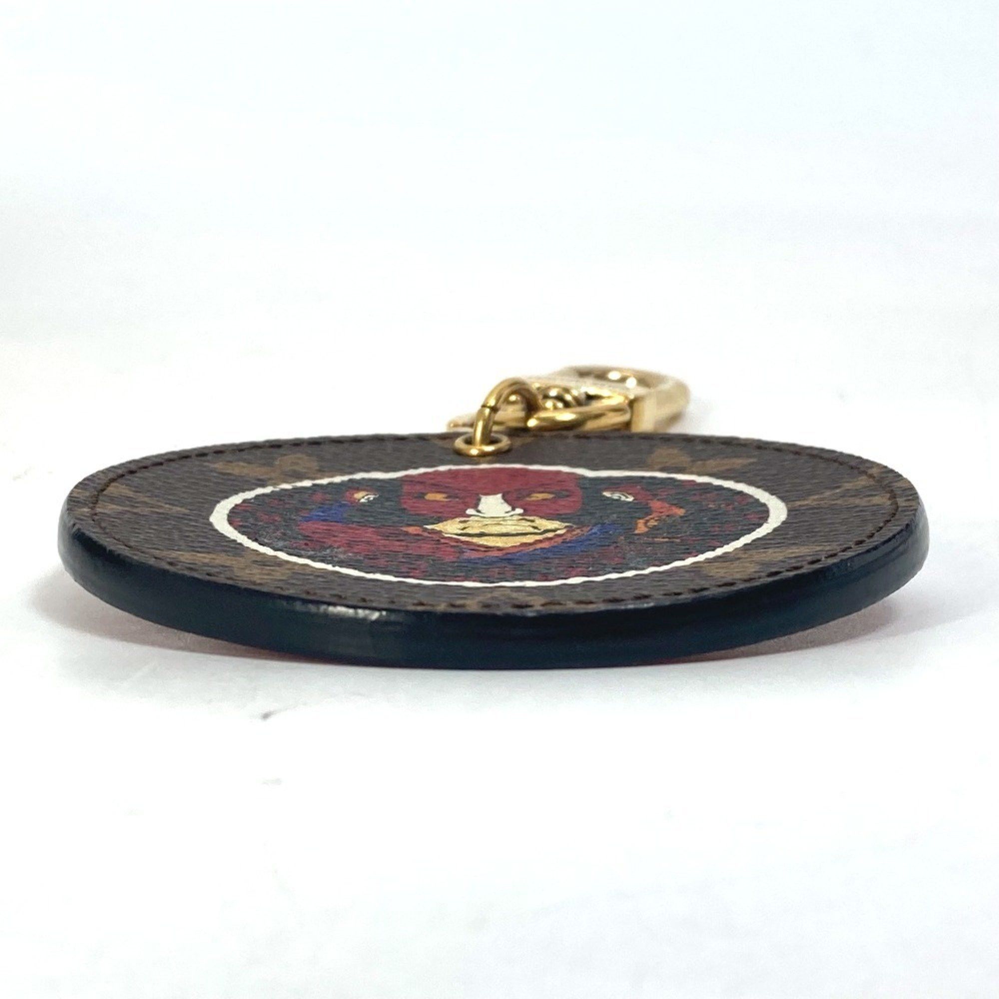 Louis Vuitton LOUIS VUITTON MP1949 Monogram Kansai Yamamoto Kabuki Daruma Porte-Clés Illustre Bag Charm Keychain Canvas Women's Brown Size ONE SIZE - 7 Thumbnail