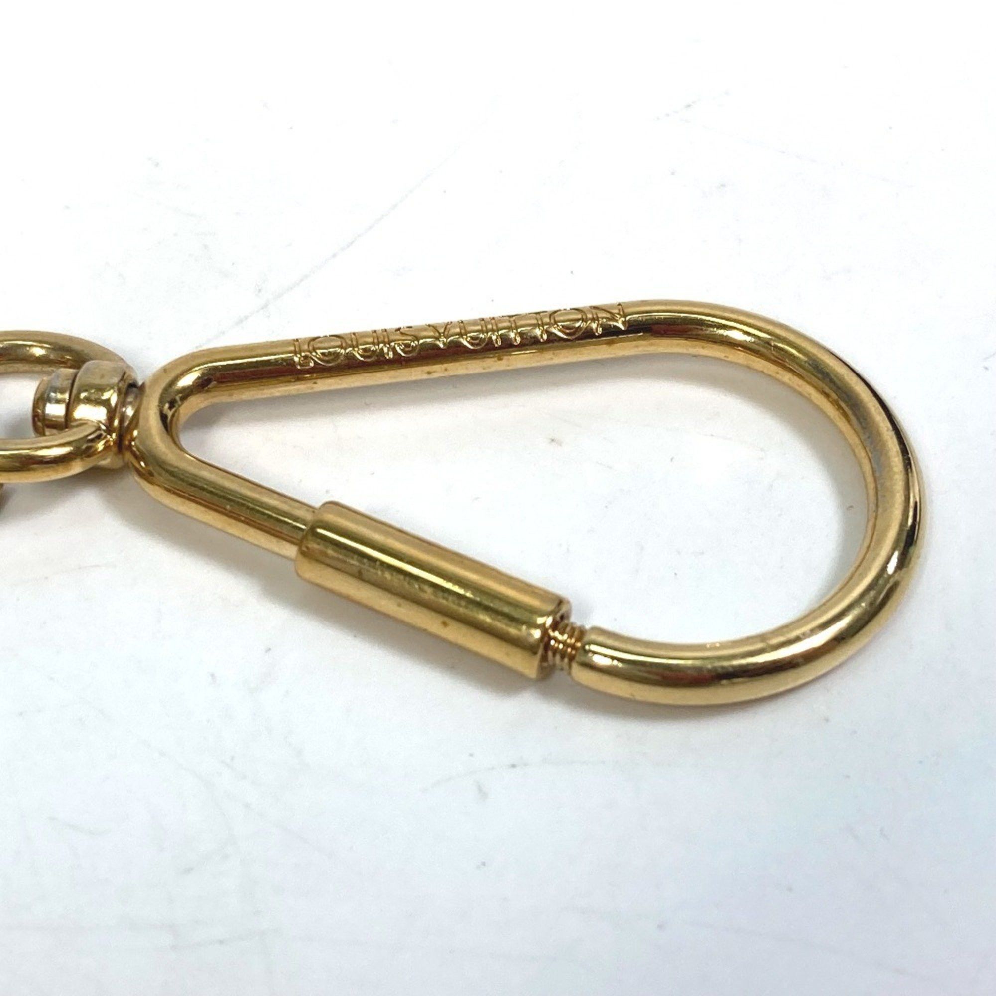 Louis Vuitton LOUIS VUITTON M65124 Tassel Ribbon Key Ring Bag Charm Keychain Leather Women's Purple Size ONE SIZE - 4 Thumbnail