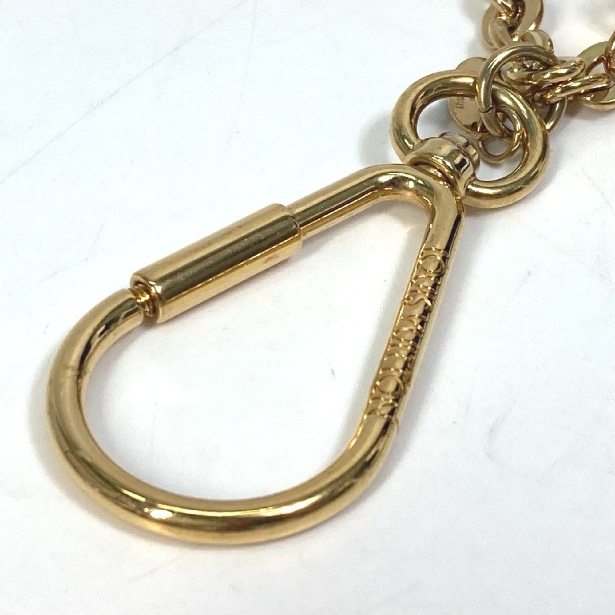 Louis Vuitton LOUIS VUITTON M65124 Tassel Ribbon Key Ring Bag Charm Keychain Leather Women's Purple Size ONE SIZE - 3 Thumbnail