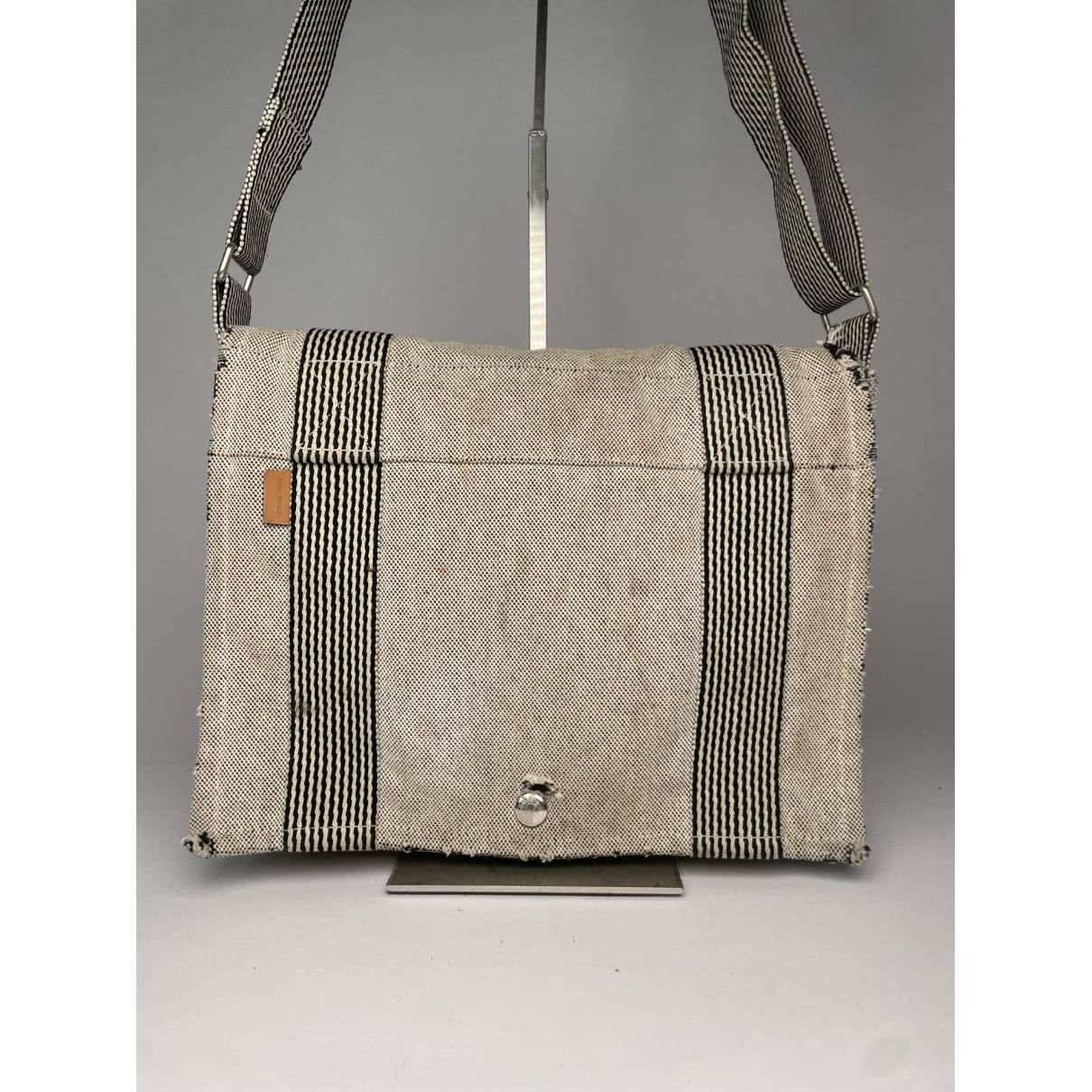 Other Hermès White Cotton Handbag Size ONE SIZE - 5 Thumbnail