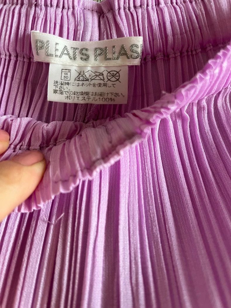 Issey Miyake Pleats Please Purple Pants - dmc