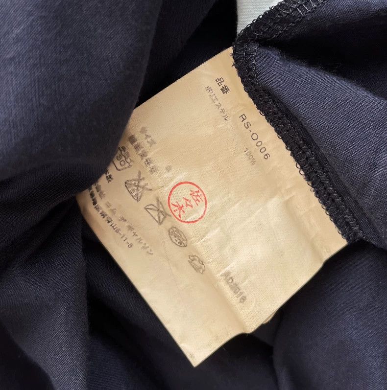 Comme des Garcons CDG Comcom Round Neck Dress Navy - dmc Size US 30 / EU 46 - 5 Thumbnail