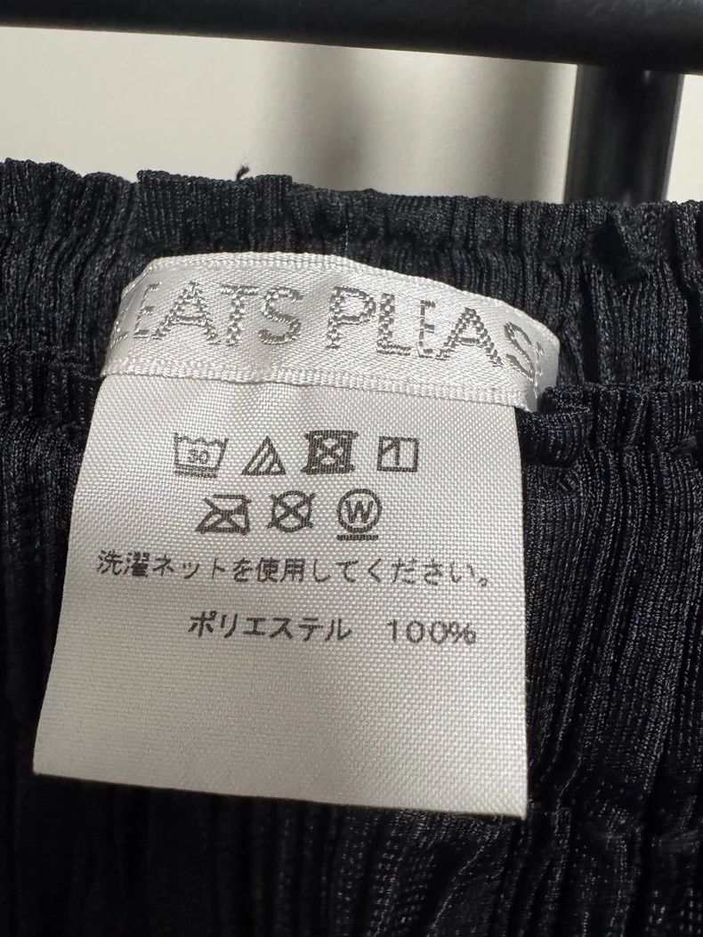 Issey Miyake Issey Miyake PP Series Pleated Black Pants - dmc Size US 26 / EU 42 - 3 Thumbnail