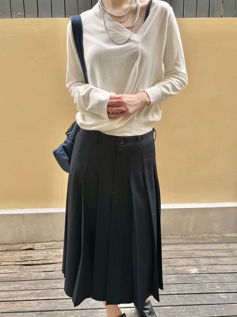 Comme des Garcons Comme des Garcons Pleated Skort S Size - dmc Size US 30 / EU 46 - 3 Thumbnail