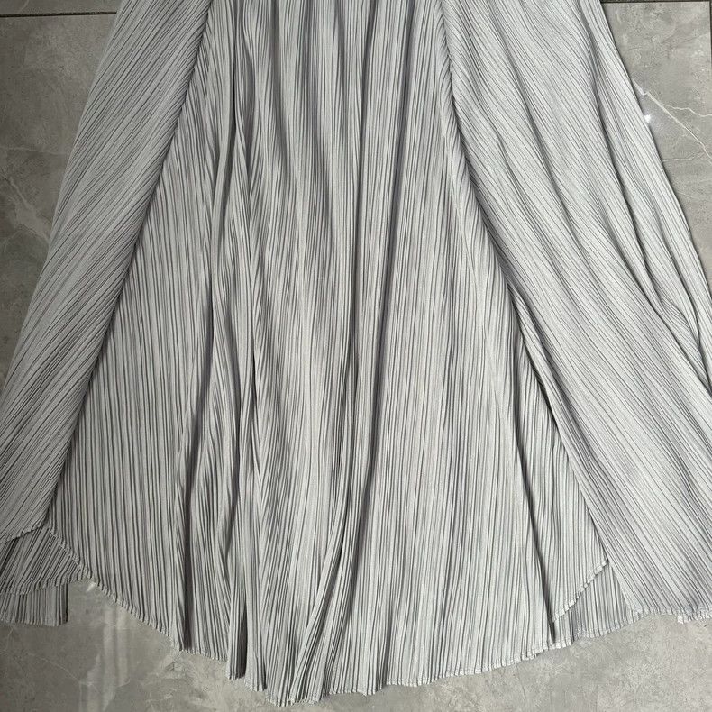 Issey Miyake PLEATS PLEASE Issey Miyake Gray Pleated Skirt - dmc Size US 30 / EU 46 - 7 Thumbnail
