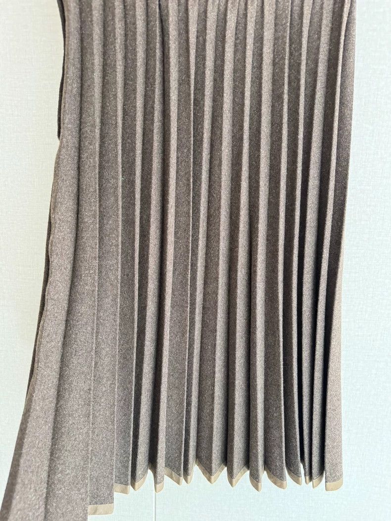 Comme des Garcons Comme des Garçons Wool Pleated Skirt - dmc Size US 28 / EU 44 - 4 Thumbnail