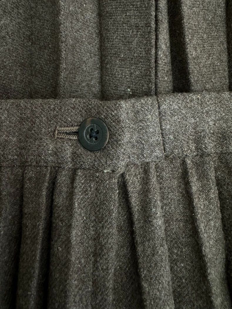 Comme des Garcons Comme des Garçons Wool Pleated Skirt - dmc Size US 28 / EU 44 - 6 Thumbnail