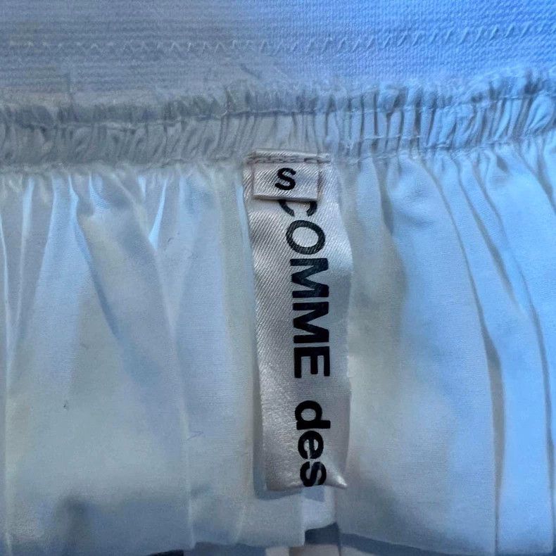 Comme des Garcons CDG Petal Hem White Skirt - dmc Size US 30 / EU 46 - 4 Thumbnail