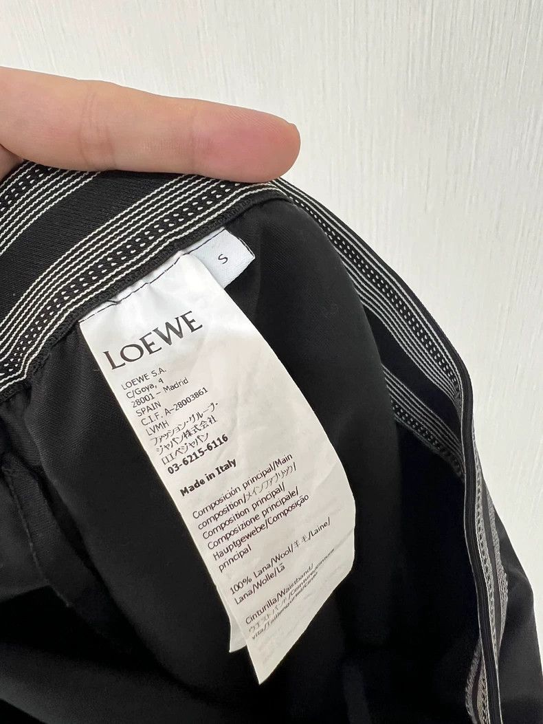 Loewe Loewe 24SS Logo Waist Wide-Leg Skirt Pants - dmc Size US 30 / EU 46 - 5 Thumbnail