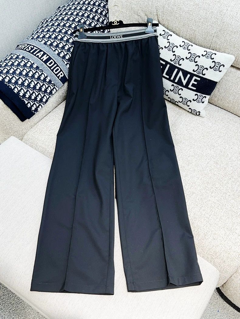Loewe Loewe Black Wool Casual Trousers - dmc Size US 30 / EU 46 - 3 Thumbnail