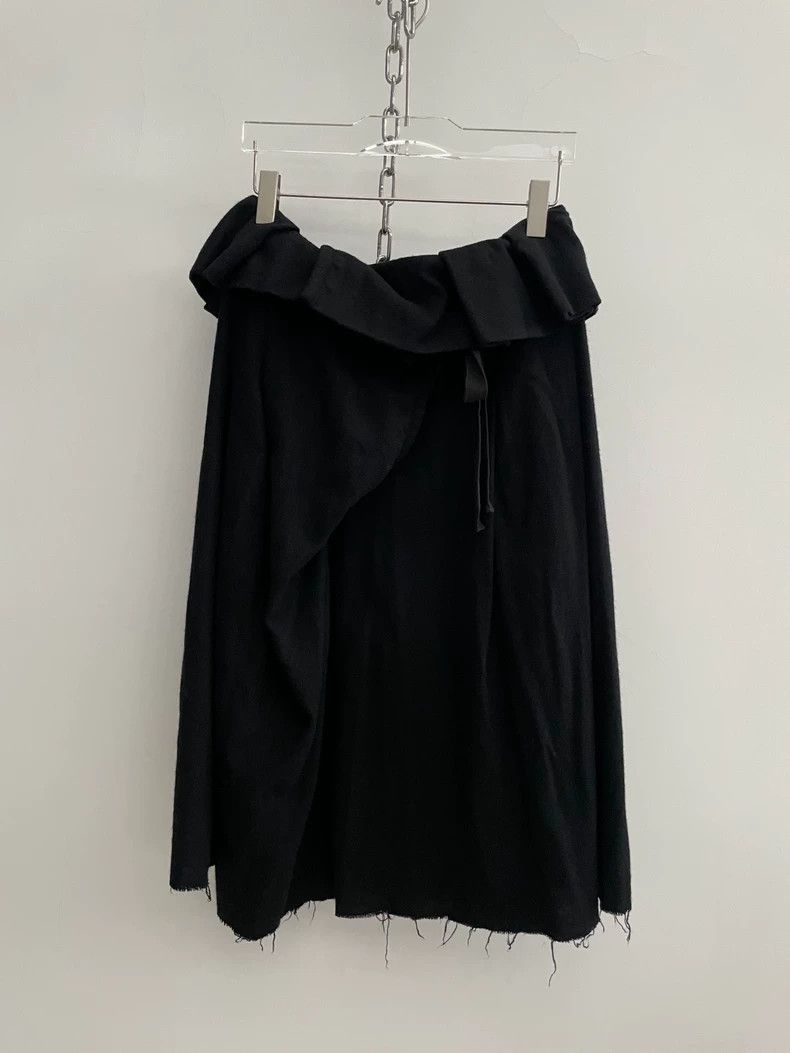 Comme des Garcons CDG 2006 Archive Wool Midi Skirt - dmc Size US 30 / EU 46 - 2 Thumbnail
